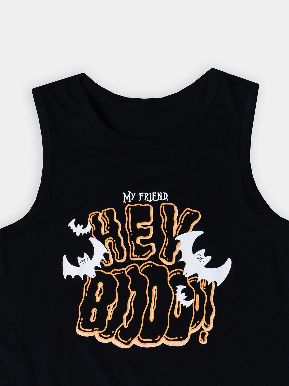 MARK FORMELLE Комплект 570775 443002 черный +летучие мыши на оранжевом