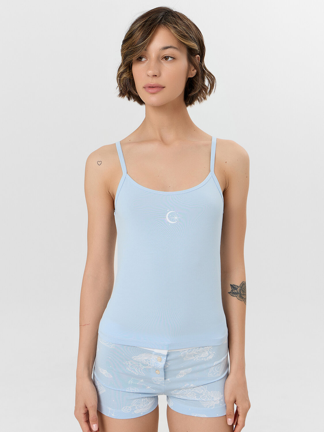 MARK FORMELLE Комплект 570805 592638 серо-голубой +таро на голубом +печать