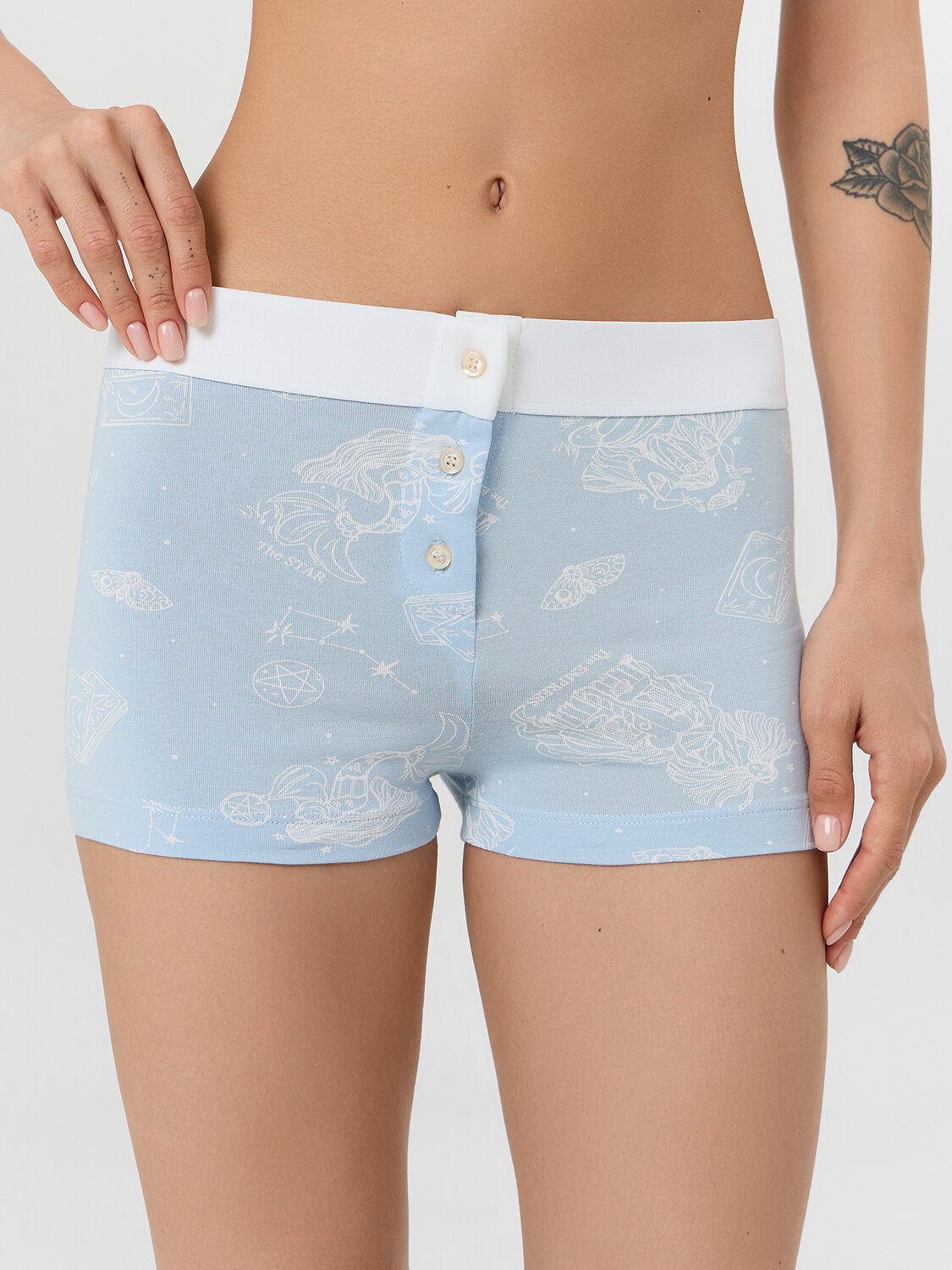 MARK FORMELLE Комплект 570805 592638 серо-голубой +таро на голубом +печать