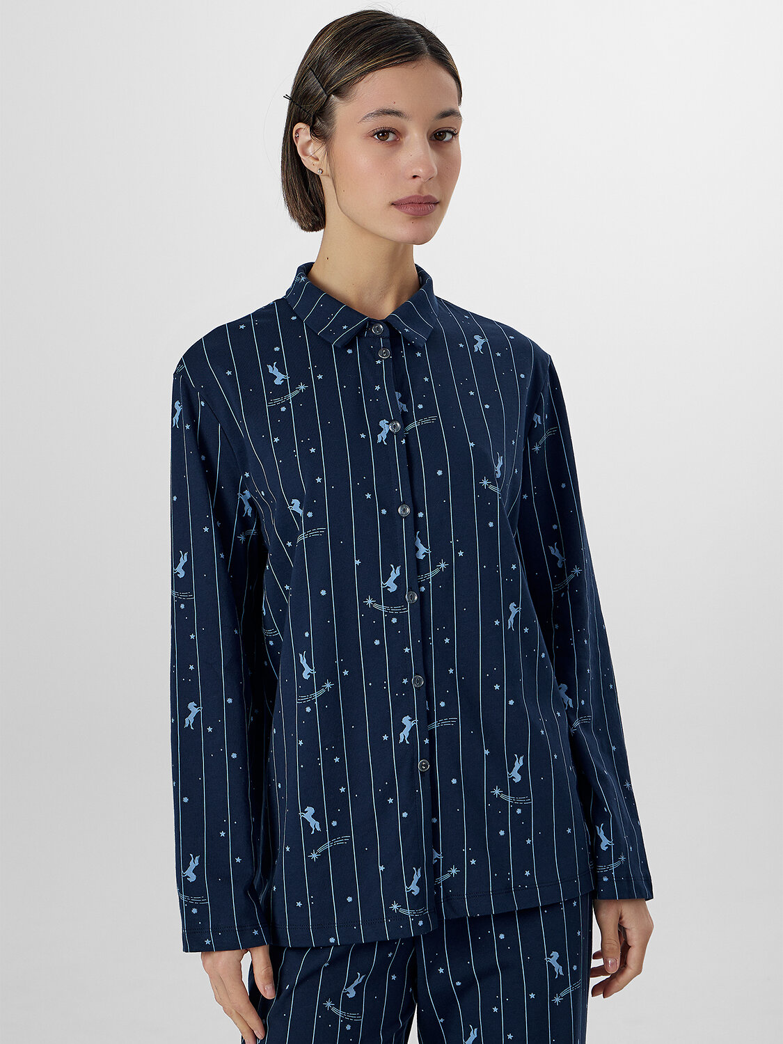 MARK FORMELLE Комплект 570818 592462 лошади на синей полоске