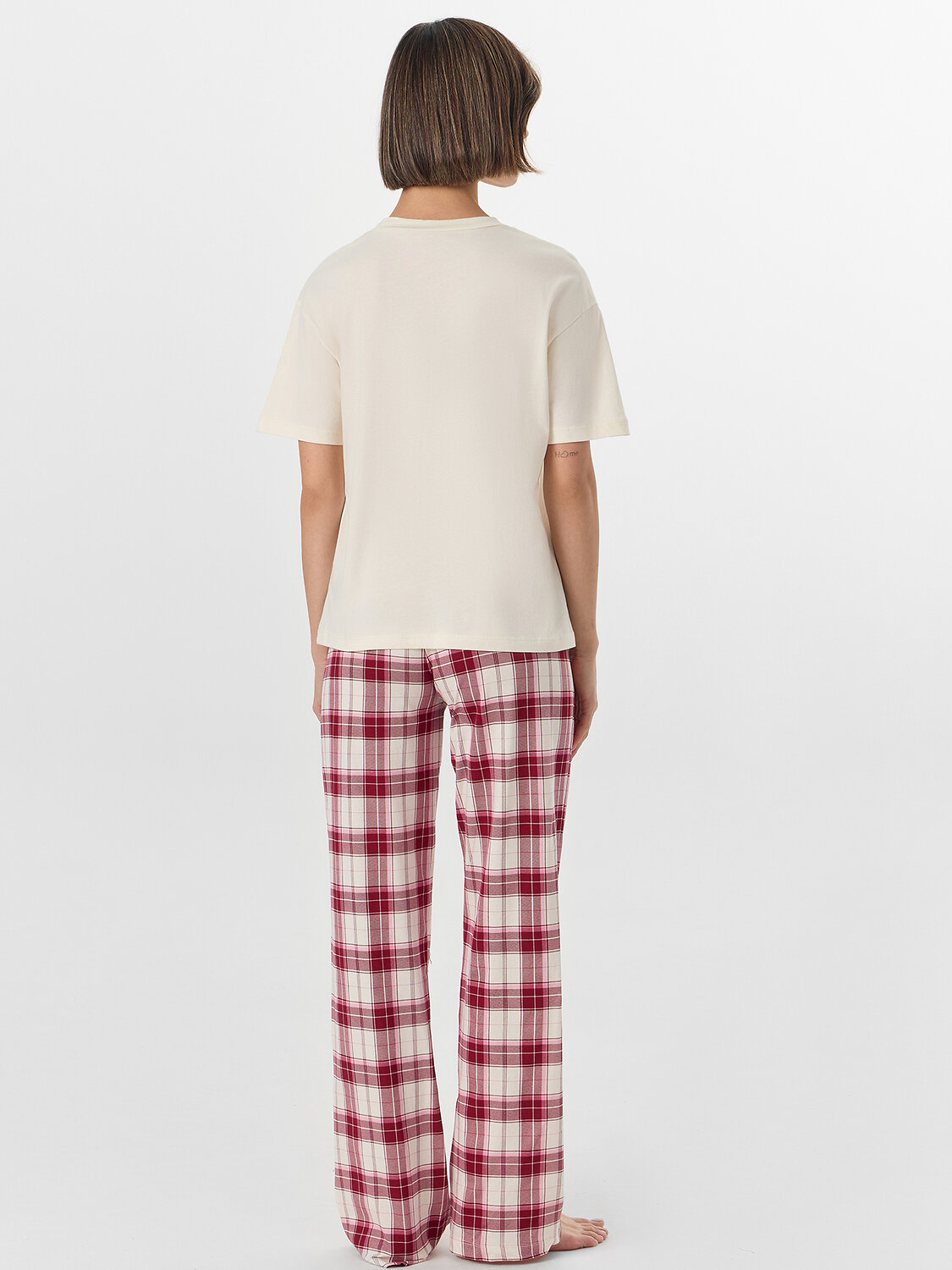 MARK FORMELLE Комплект 570846 592635 молочный +молочно -бордовая клетка