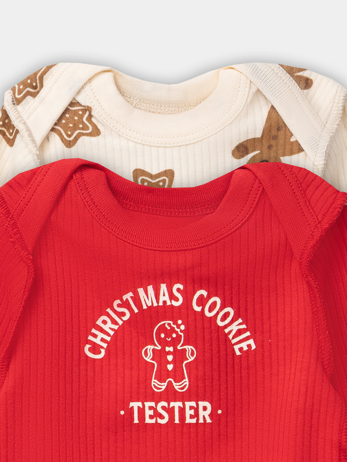 MARK FORMELLE Боди детское 570854 13018-1-2 огненный красный +печеньки на сл.масле