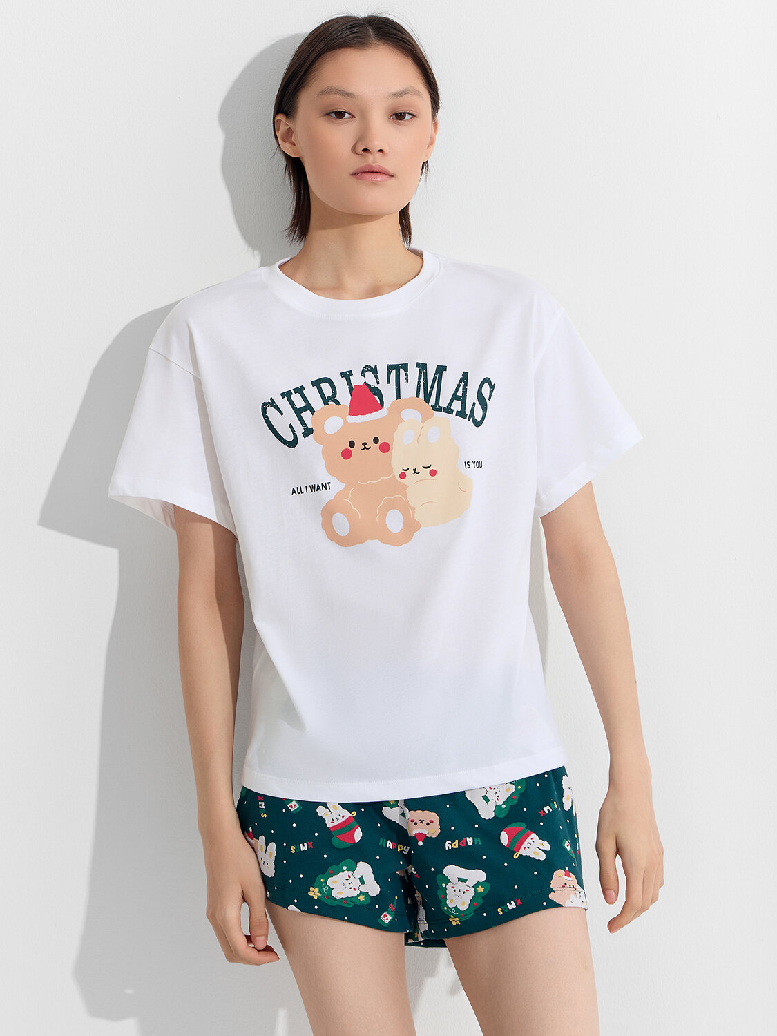 MARK FORMELLE Комплект 570863 592519 белый +зверята на зеленом