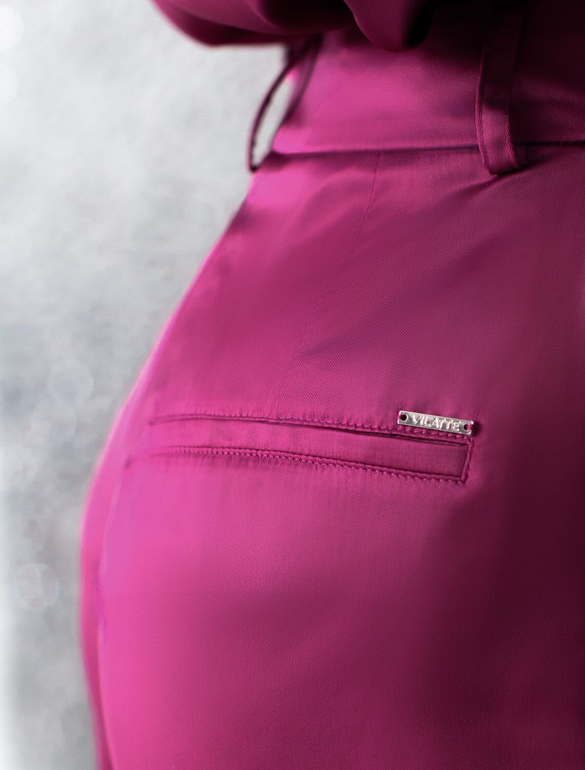 VILATTE Брюки 570899 D24.304 бургунди