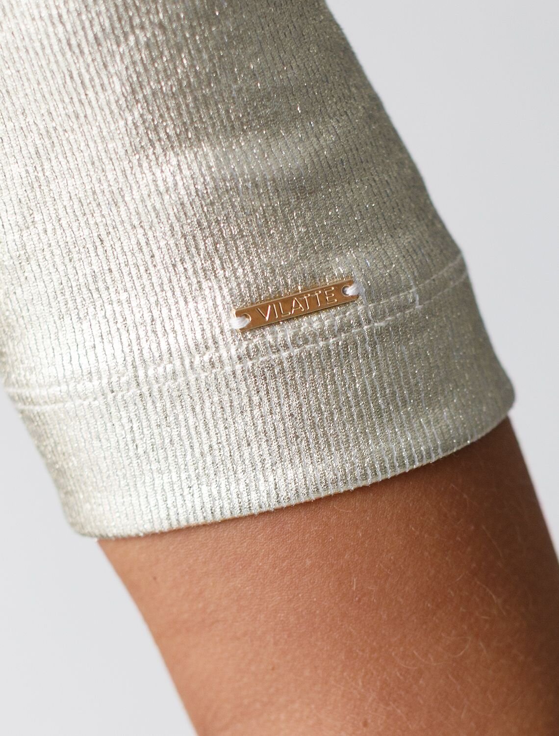 VILATTE Футболка 570921 D49.120 матовое светлое золото