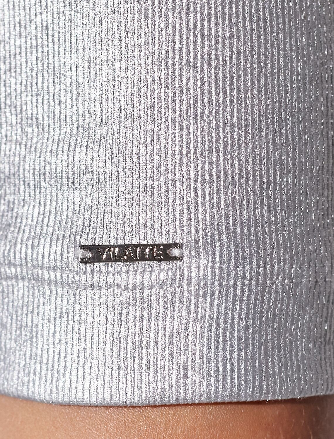 VILATTE Футболка 570922 D49.120 матовое серебро
