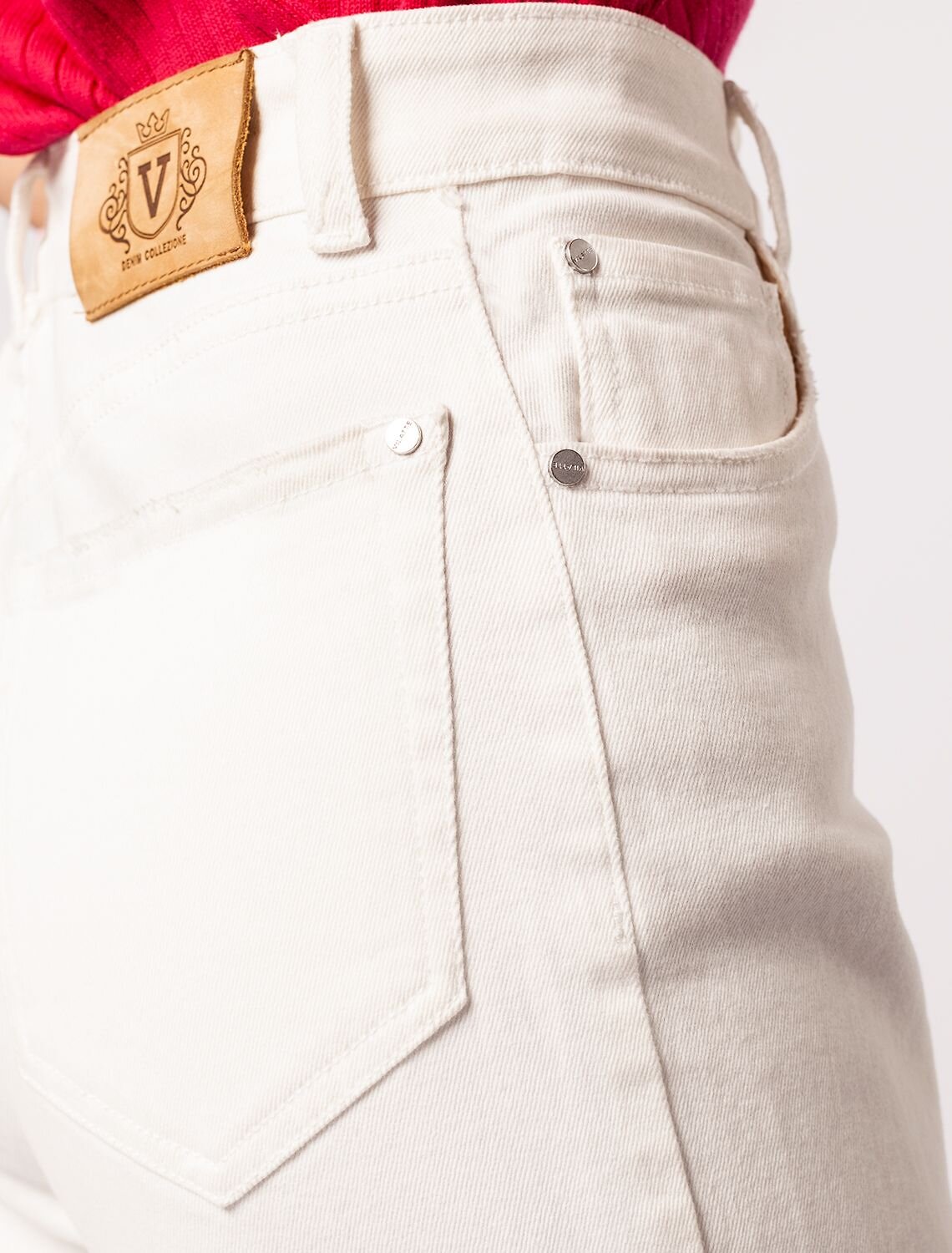 VILATTE Джинсы 570929 D54.266 белый