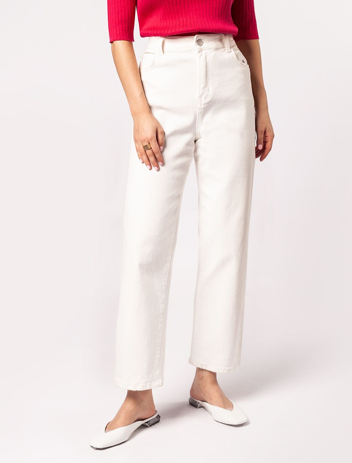 VILATTE Джинсы 570929 D54.266 белый