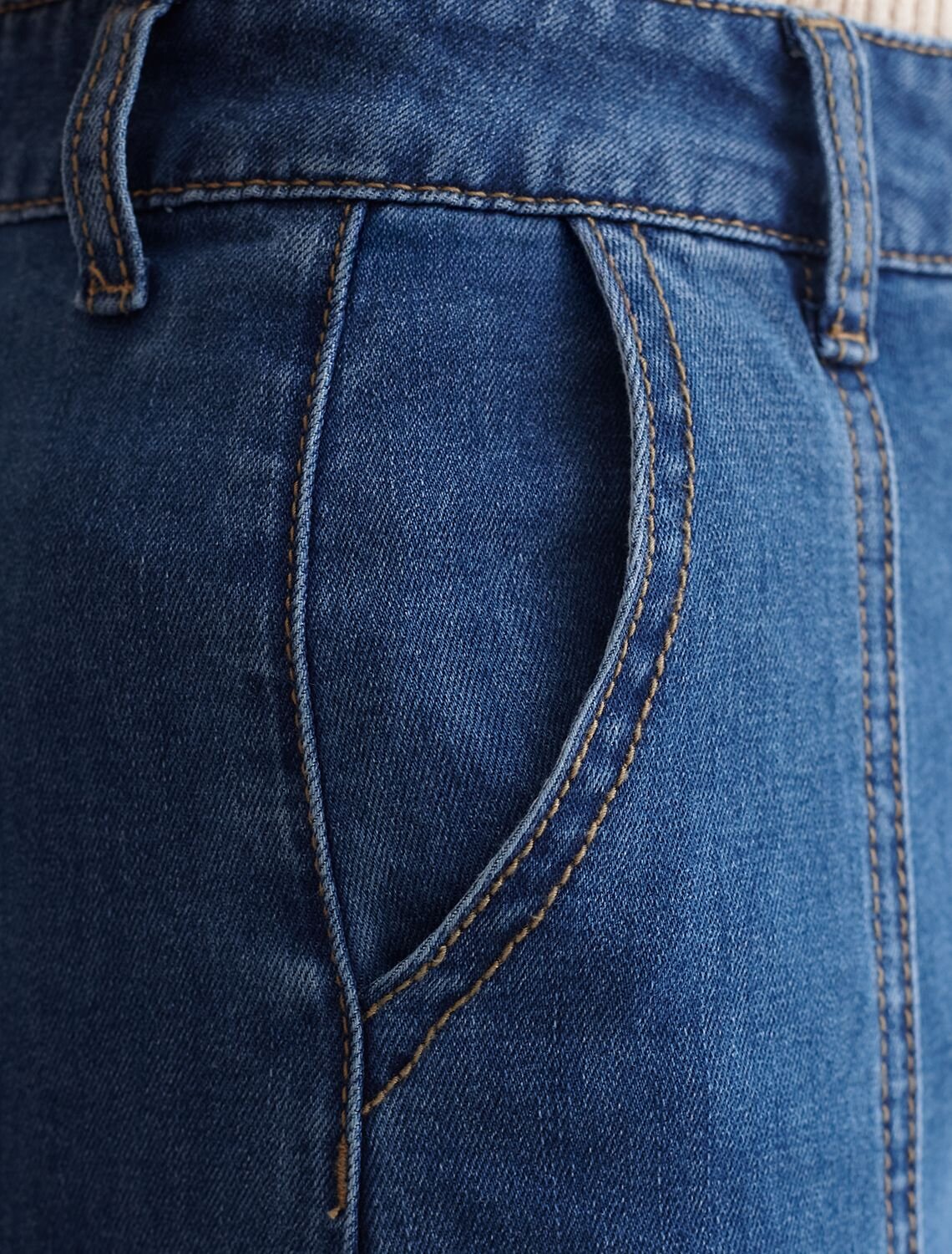 VILATTE Юбка 570931 D56.121 синий