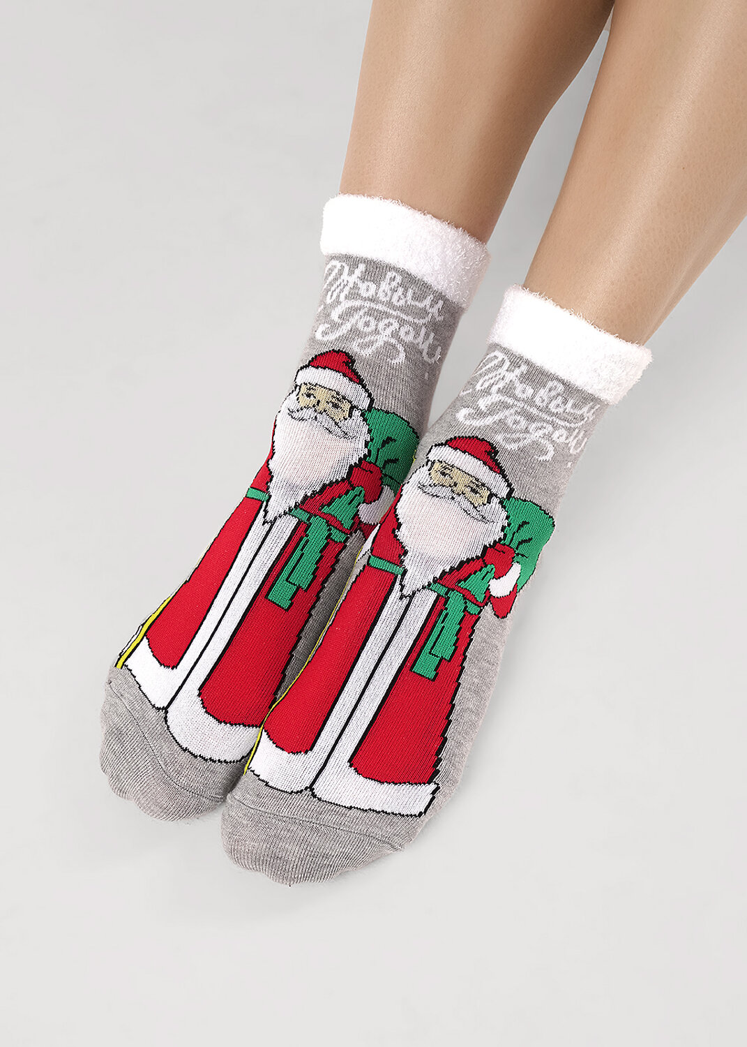 CLEVER Носки 570944 Д2566 меланж серый