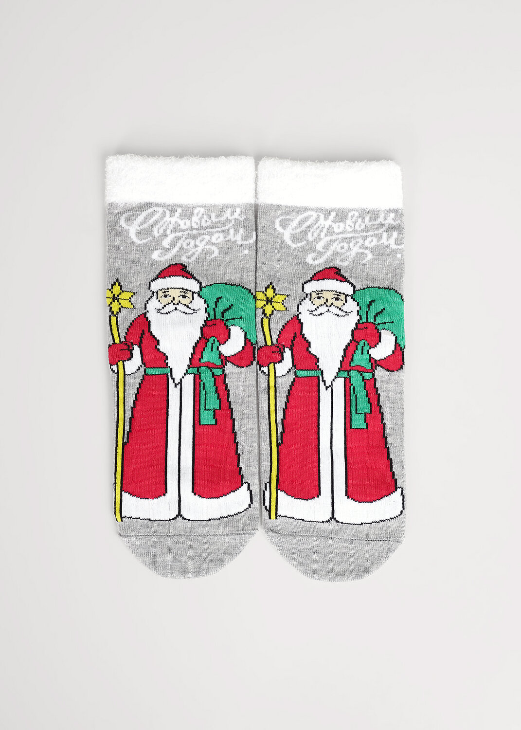 CLEVER Носки 570944 Д2566 меланж серый