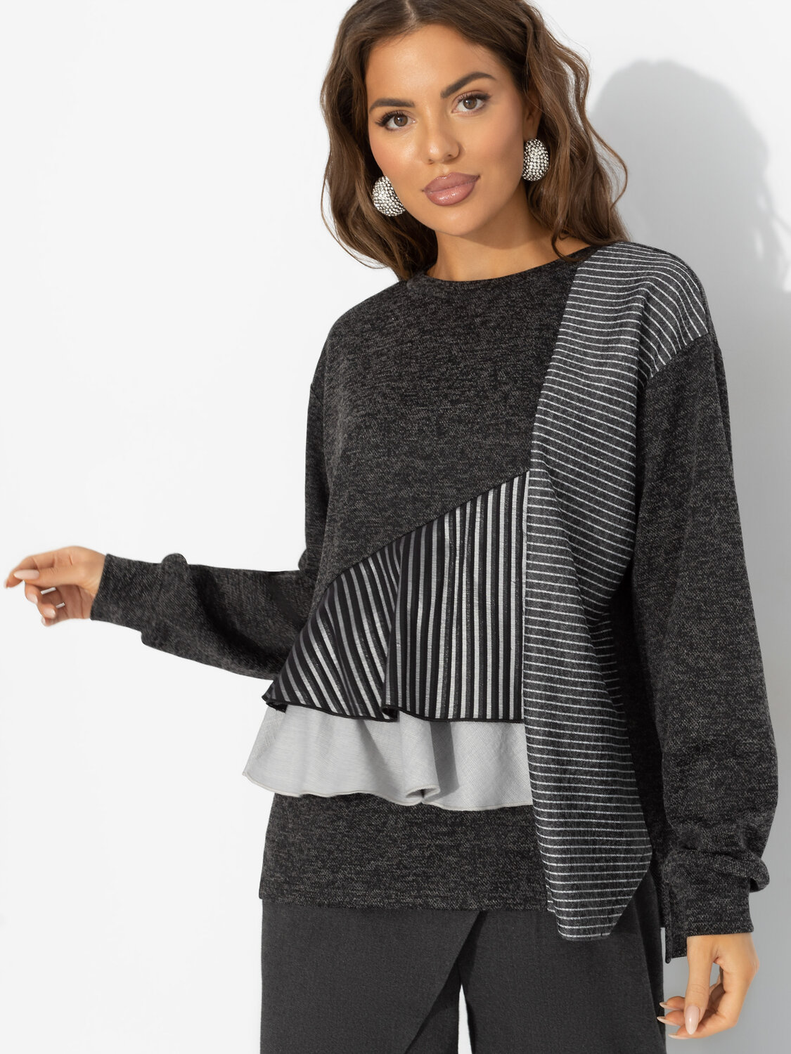 CHARUTTI Свитшот 570965 12389 Черный