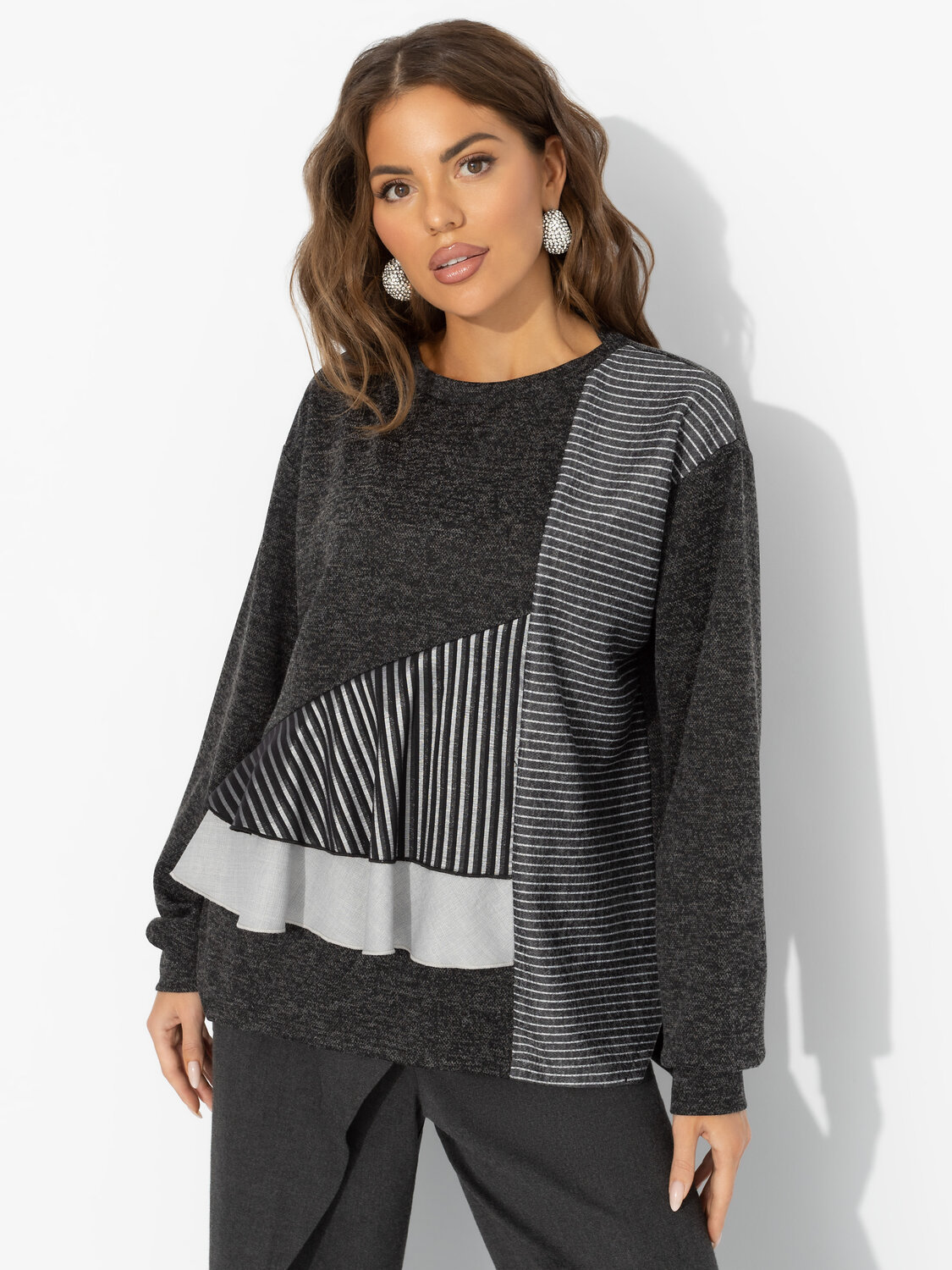 CHARUTTI Свитшот 570965 12389 Черный