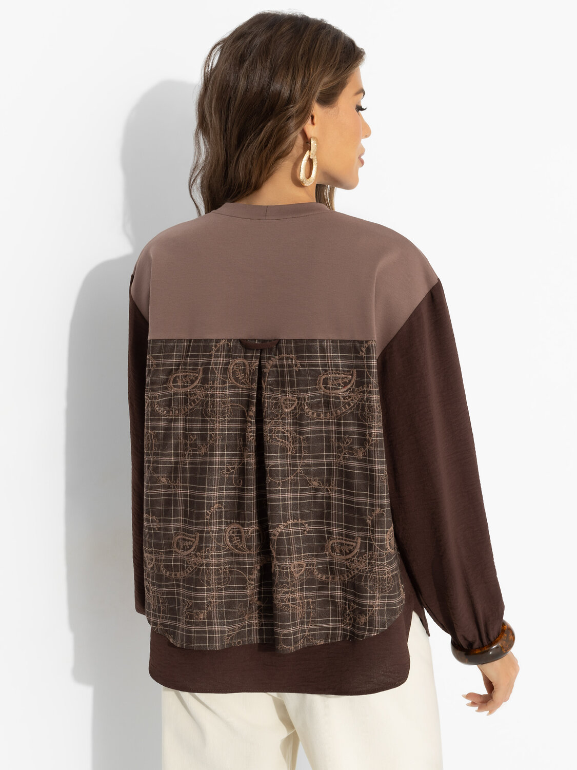 CHARUTTI Свитшот 570969 12392 Коричневый