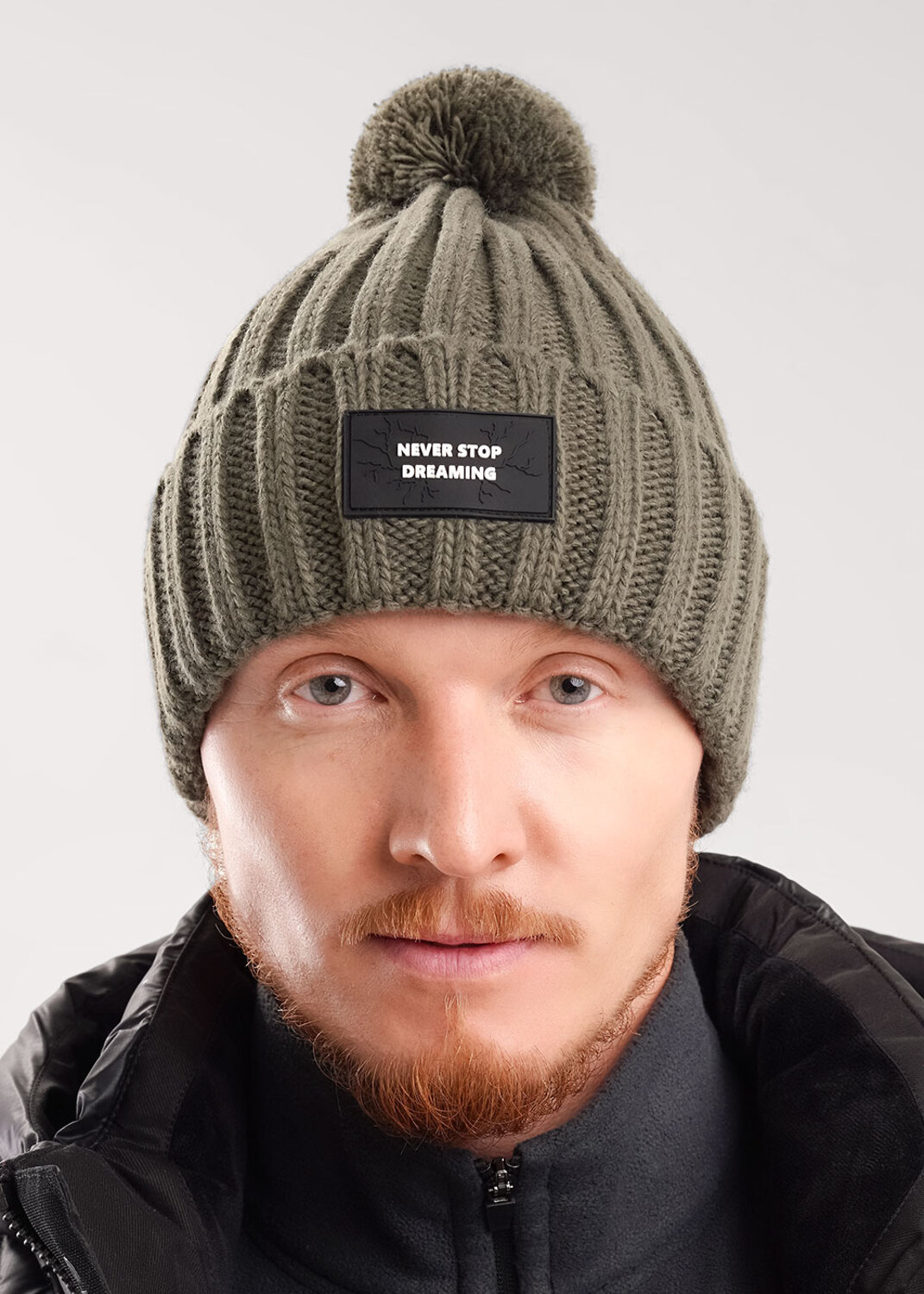 CLEVER Шапка 570977 433802ап флис хаки