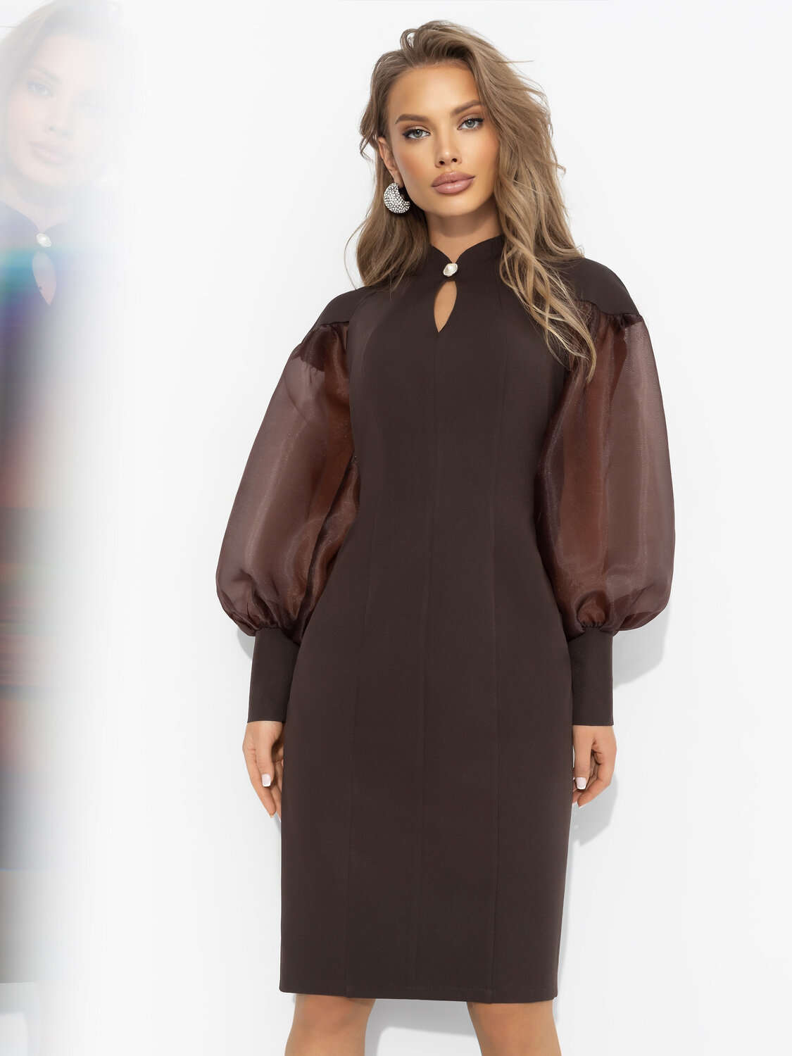 CHARUTTI Платье 570983 12401 Коричневый