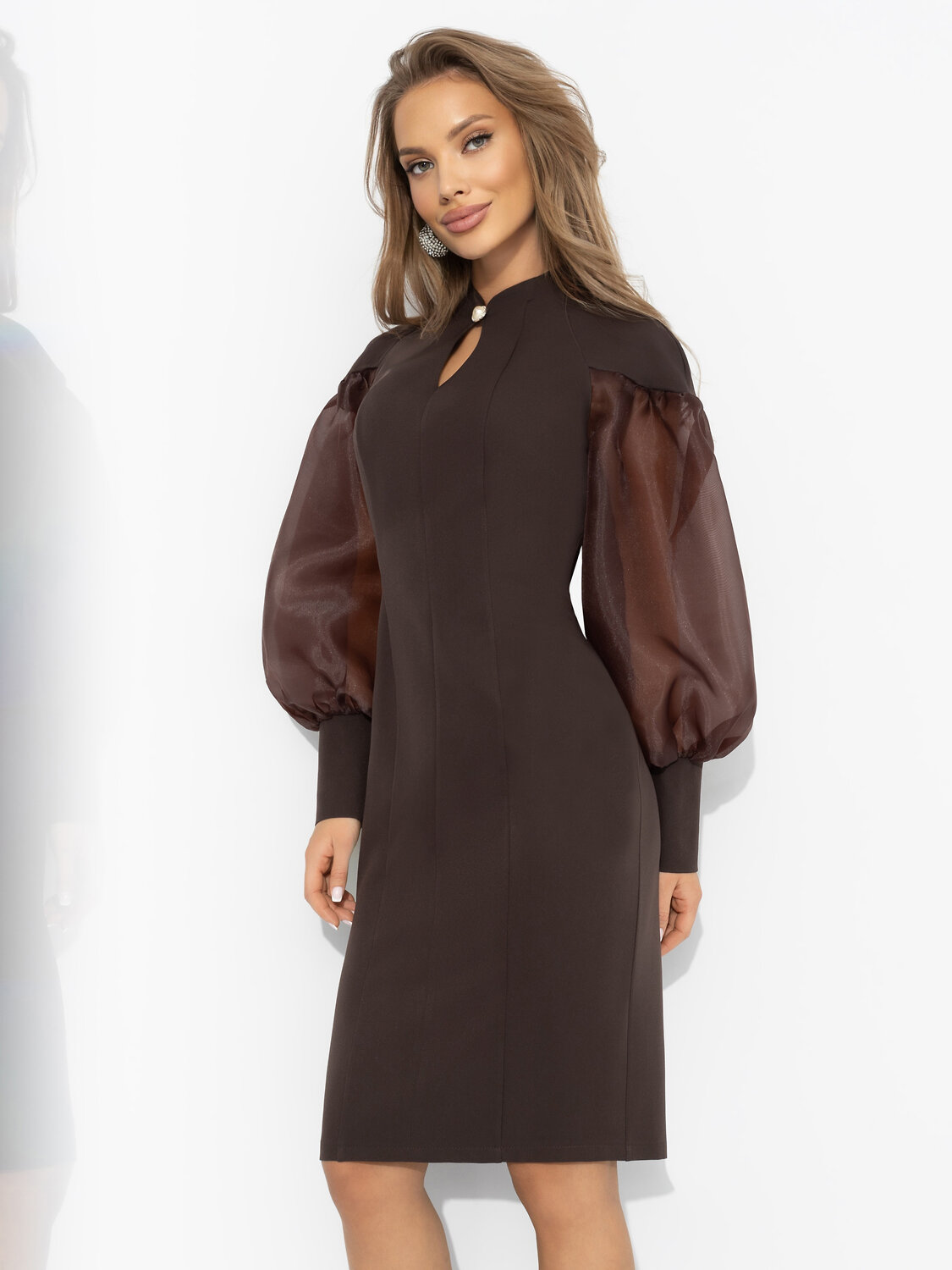 CHARUTTI Платье 570983 12401 Коричневый