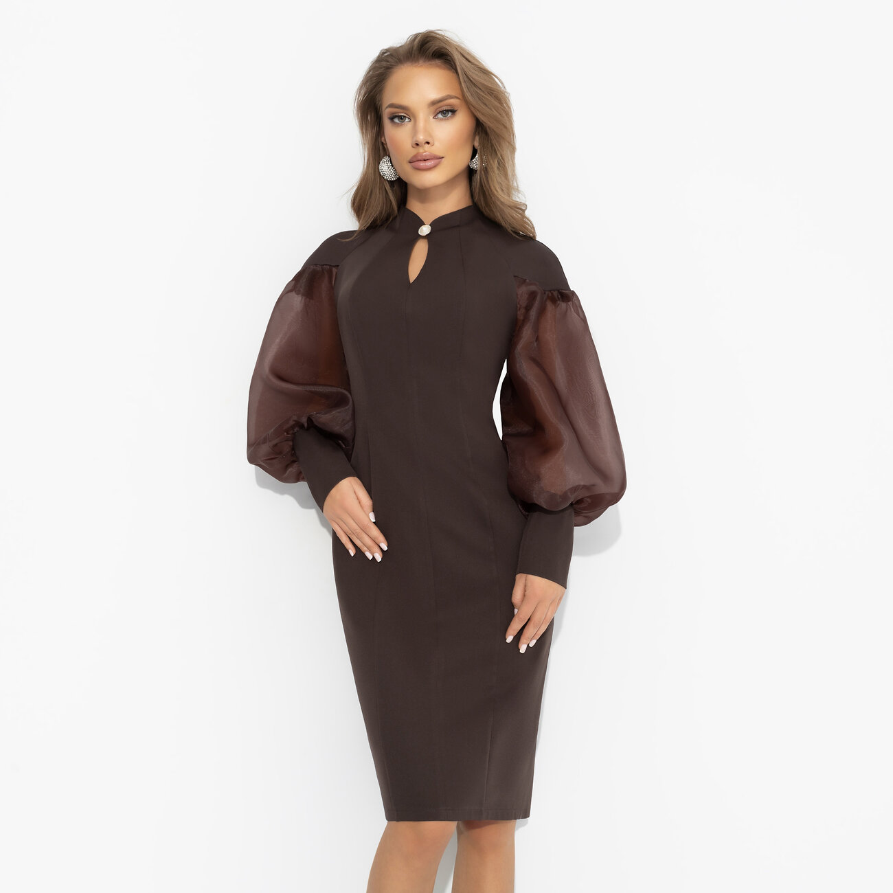 CHARUTTI Платье 570983 12401 Коричневый