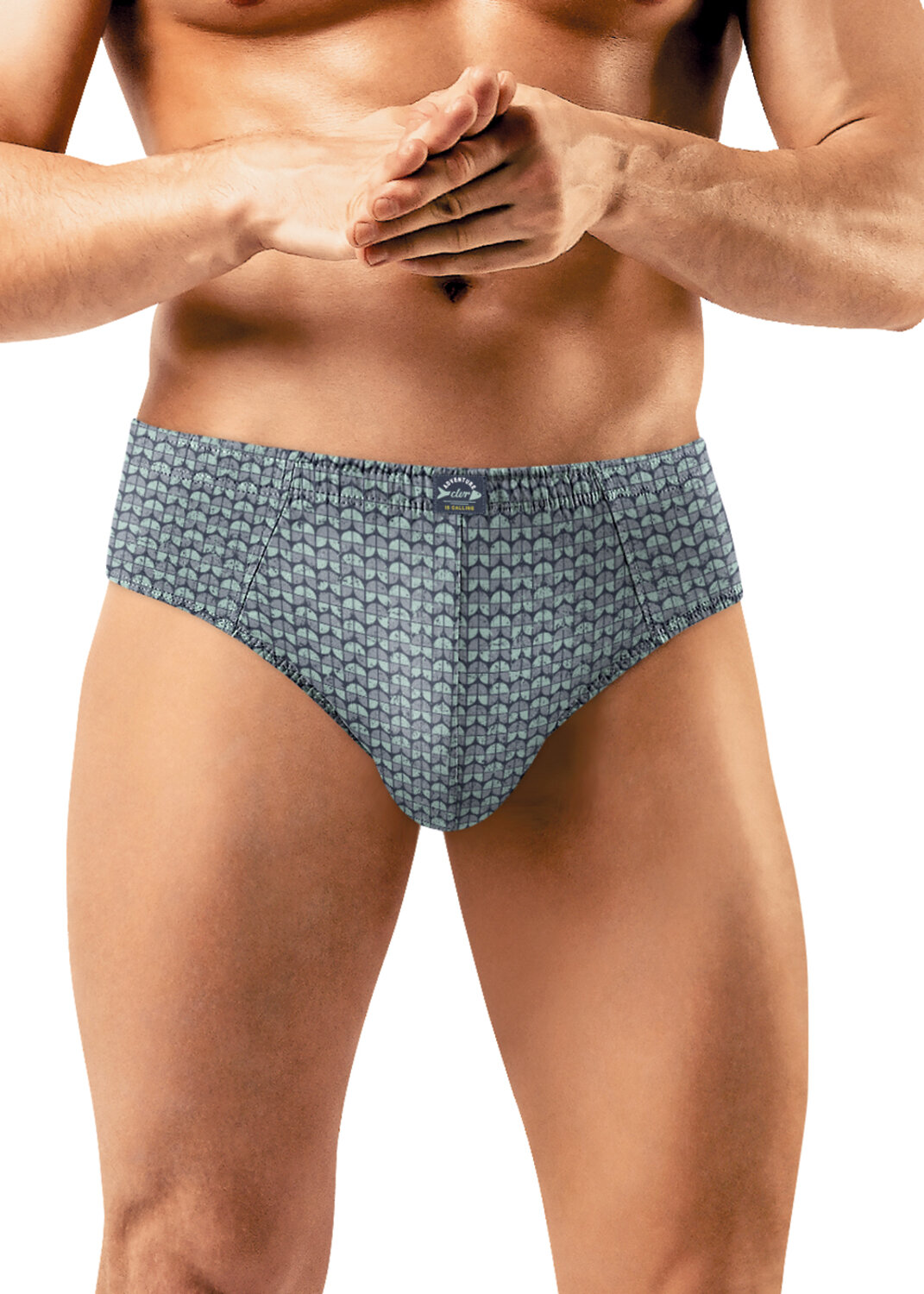 CLEVER Трусы 570988 MC451711 св.зелёный/серый