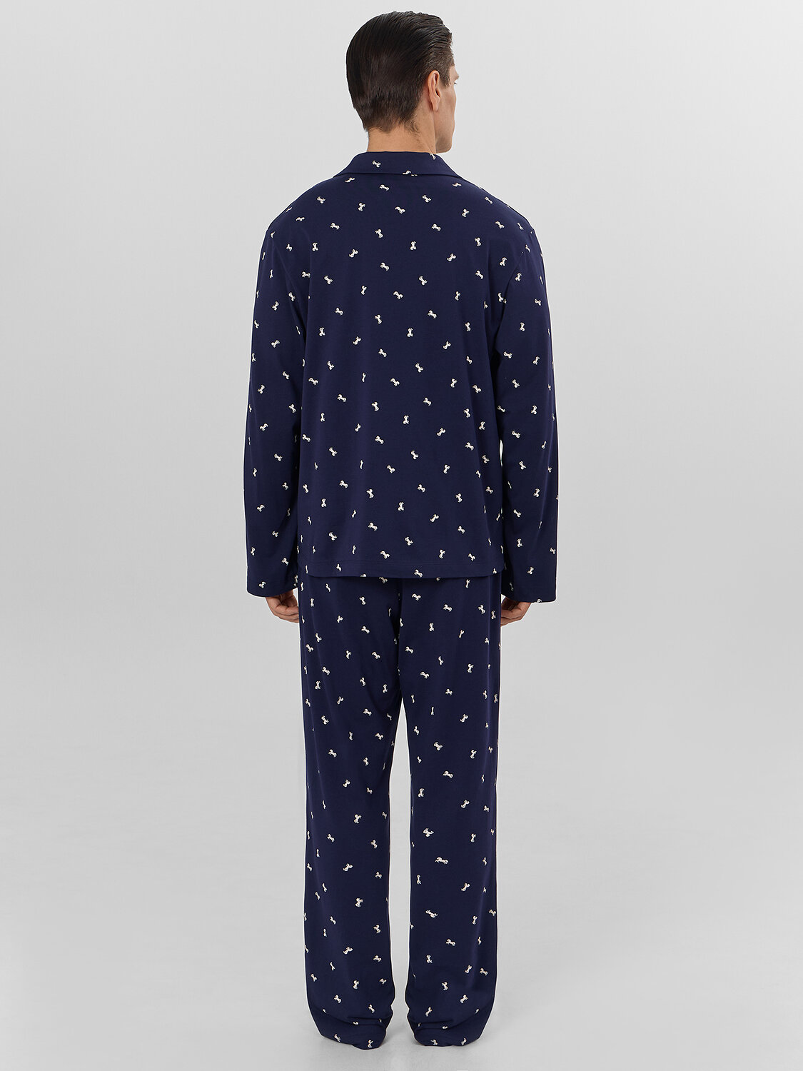 MARK FORMELLE Комплект 571007 591041 белые лошади на т.синем