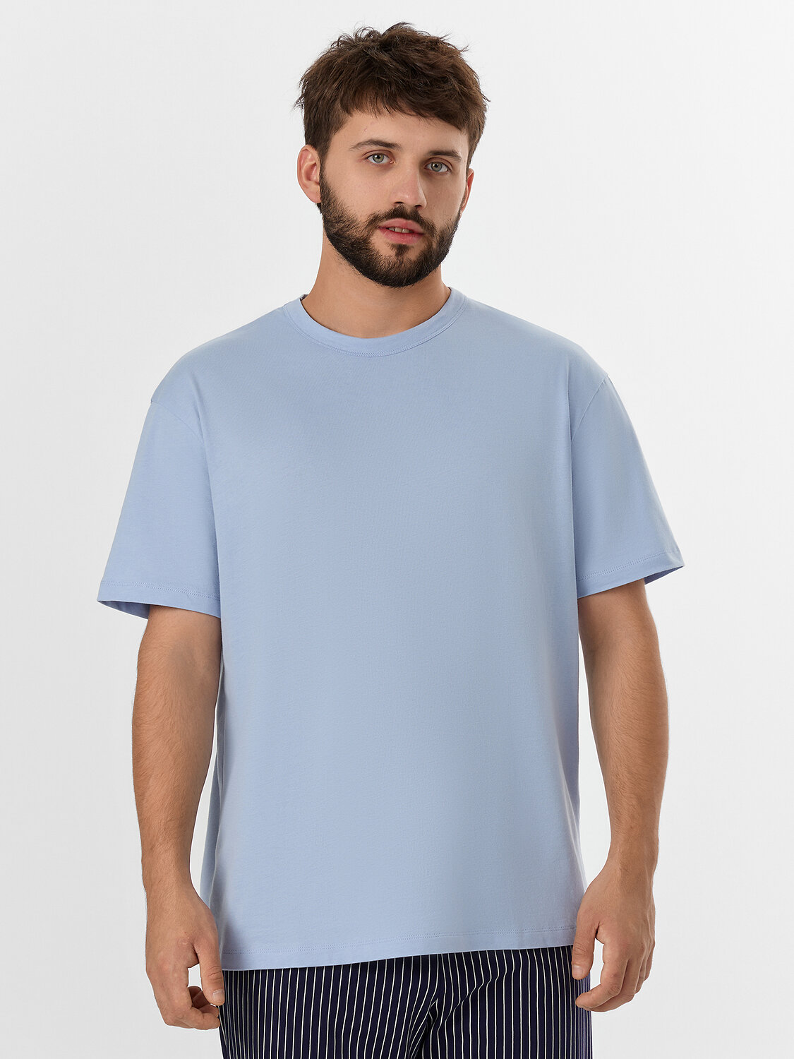 MARK FORMELLE Комплект 571028 591039 св.голубой +св.голубая полоска на т.синем