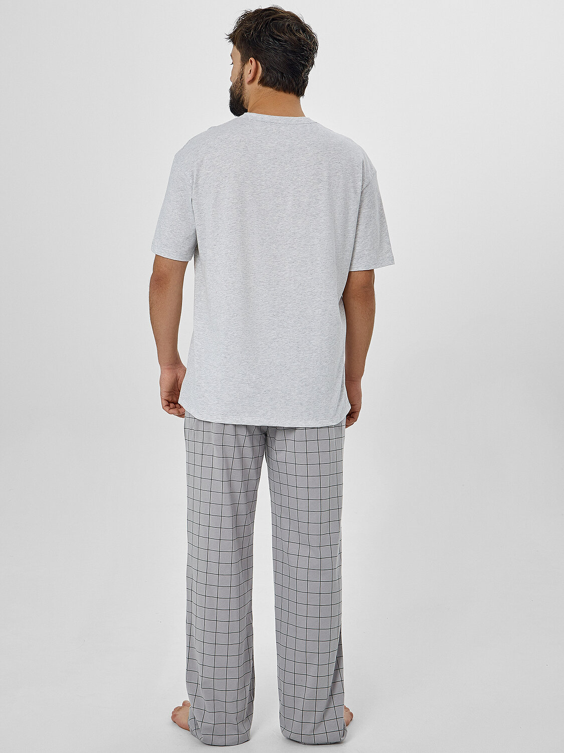 MARK FORMELLE Комплект 571029 591039 серый меланж+черная клетка на сером