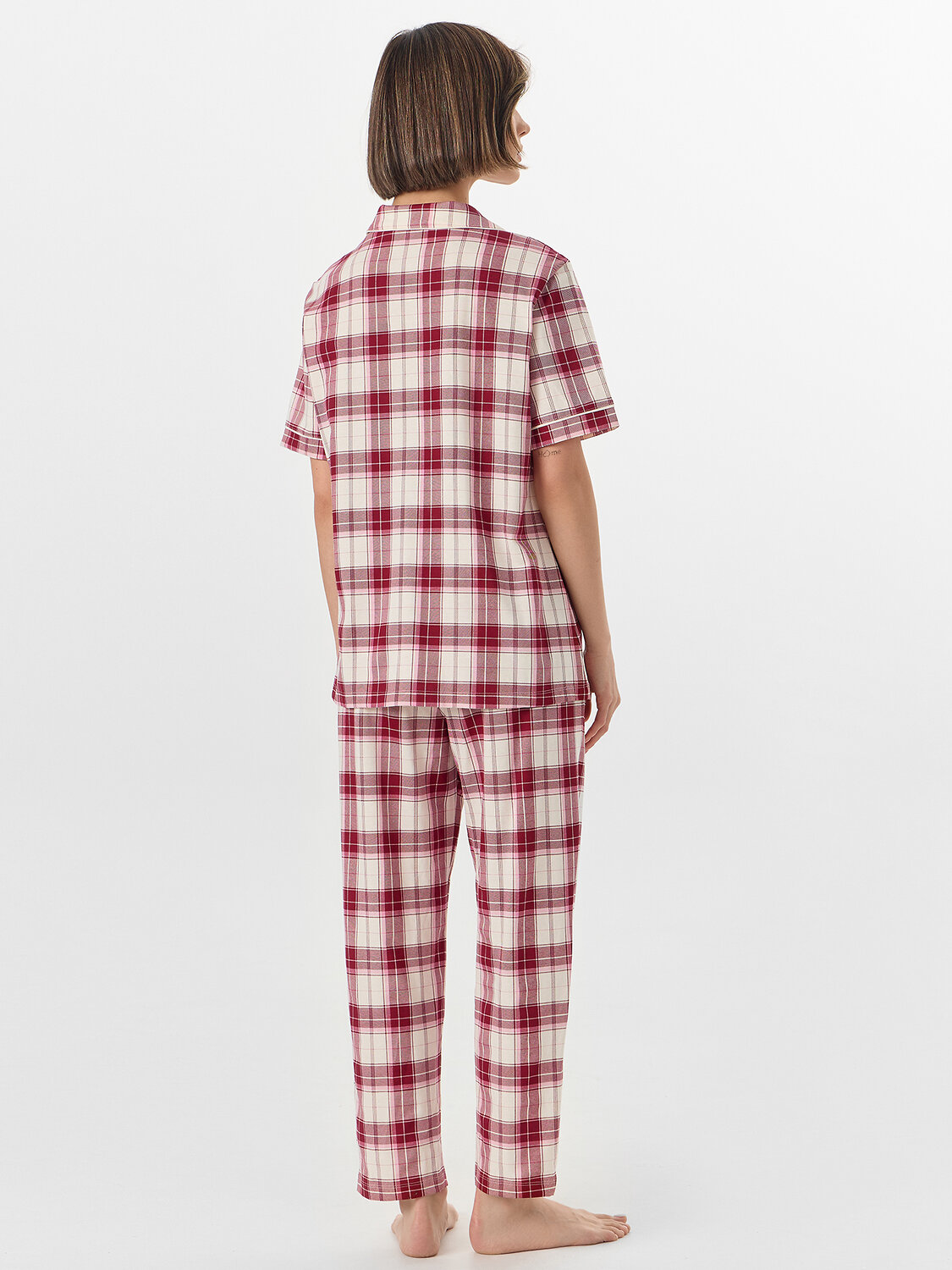 MARK FORMELLE Костюм 571035 592505-1 молочно -бордовая клетка