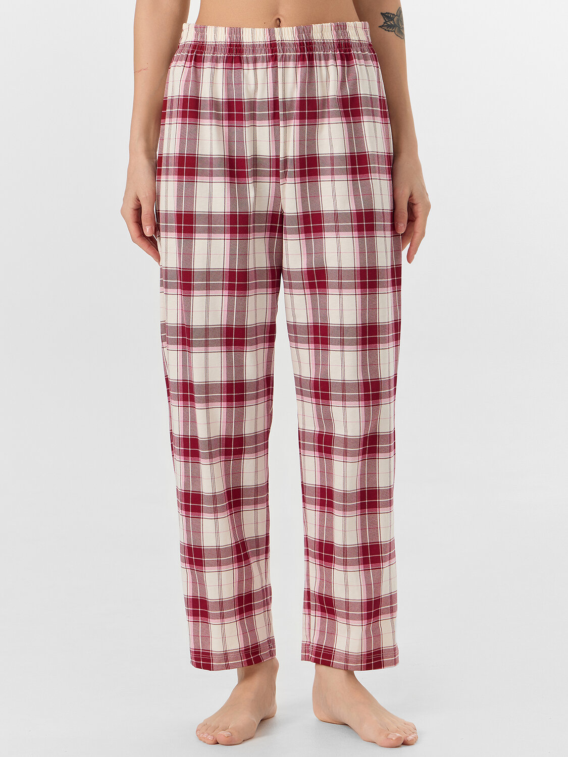 MARK FORMELLE Костюм 571035 592505-1 молочно -бордовая клетка