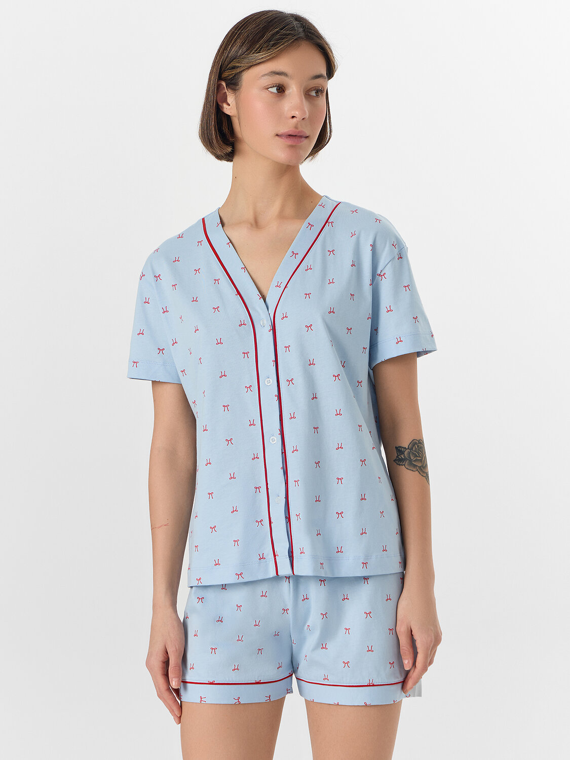 MARK FORMELLE Костюм 571038 592348 бантики на голубом