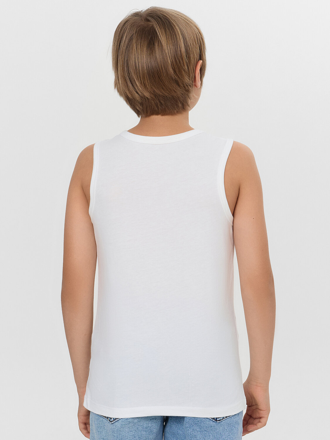 MARK FORMELLE Майка 571049 423344-2 белый +т.серый