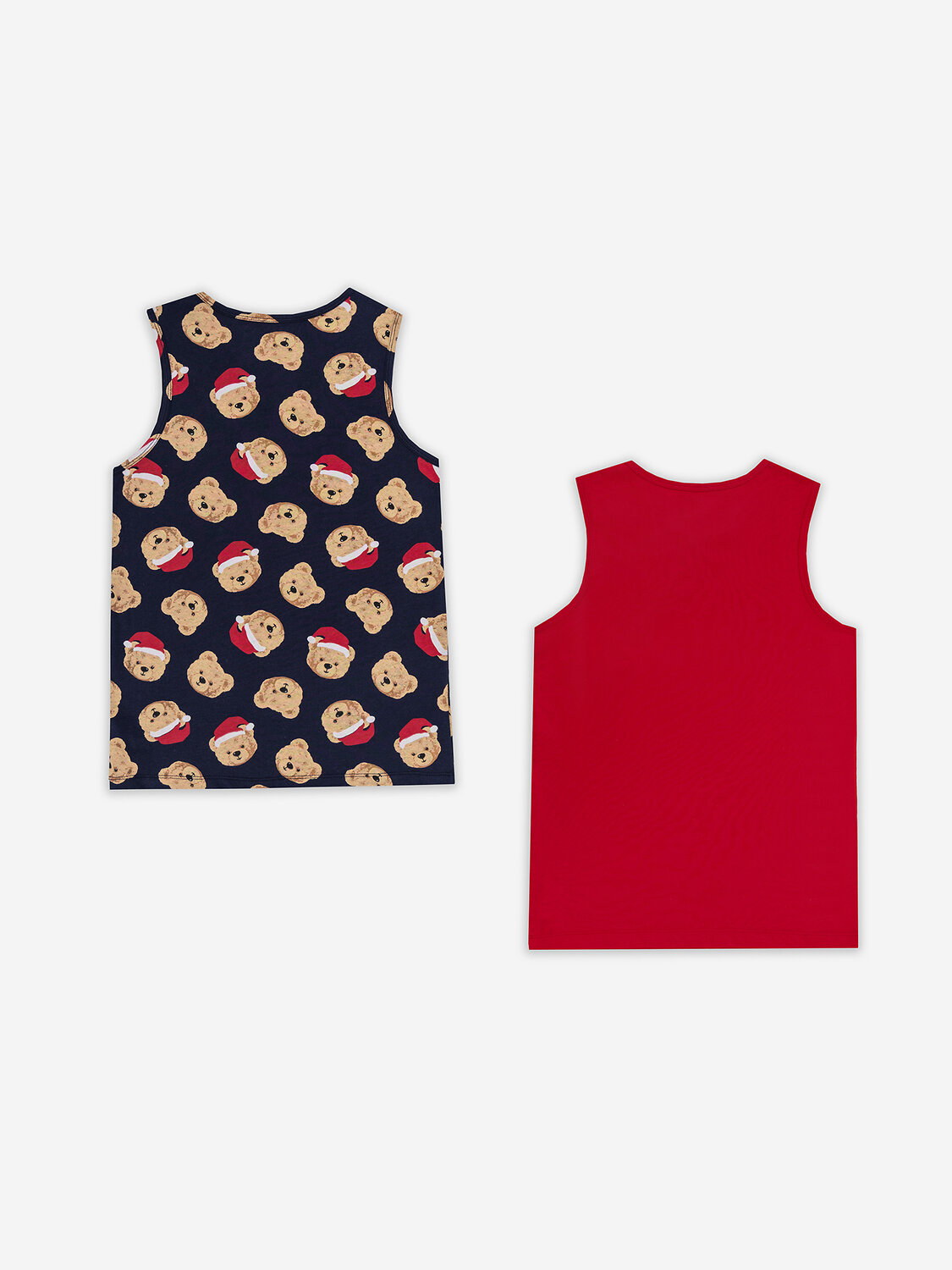 MARK FORMELLE Майка 571051 423344-2 красный +праздничные медвежата на синем