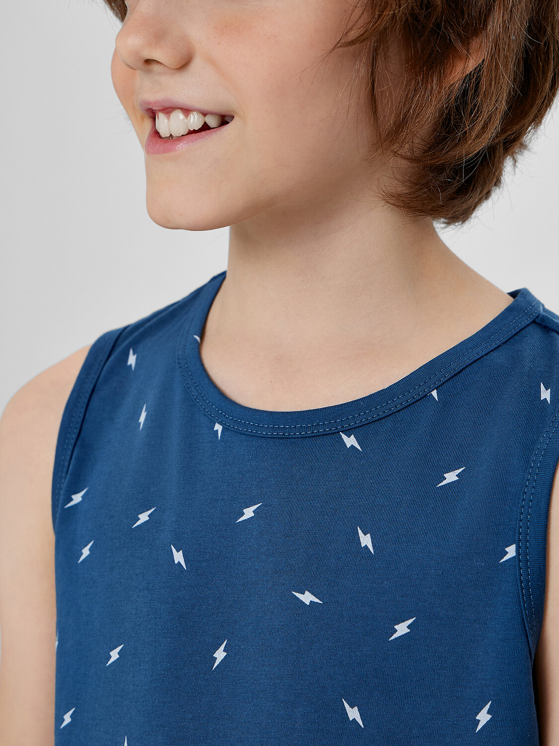 MARK FORMELLE Майка 571054 423344 молнии на синем