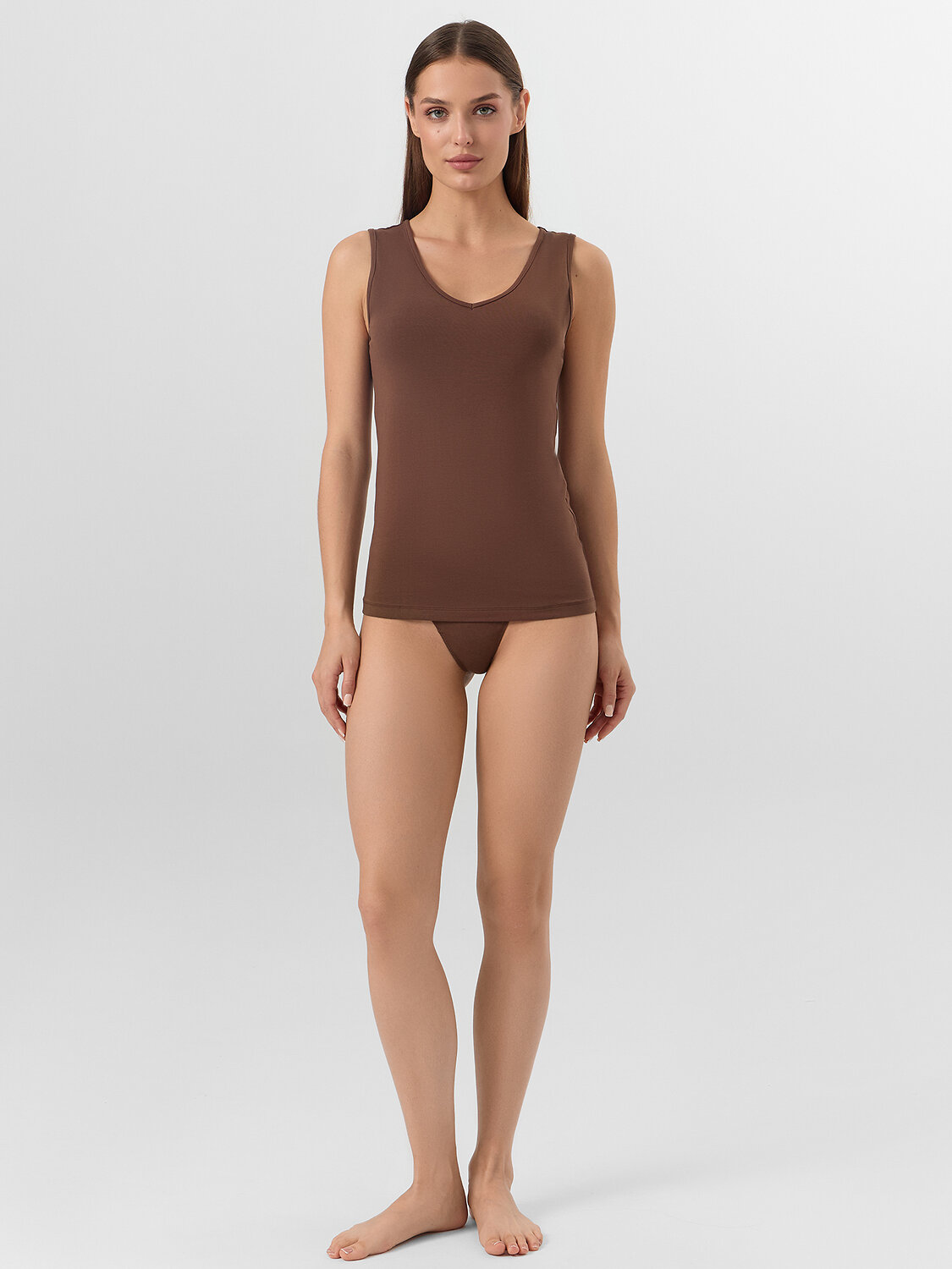 MARK FORMELLE Майка 571058 422258 шоколад