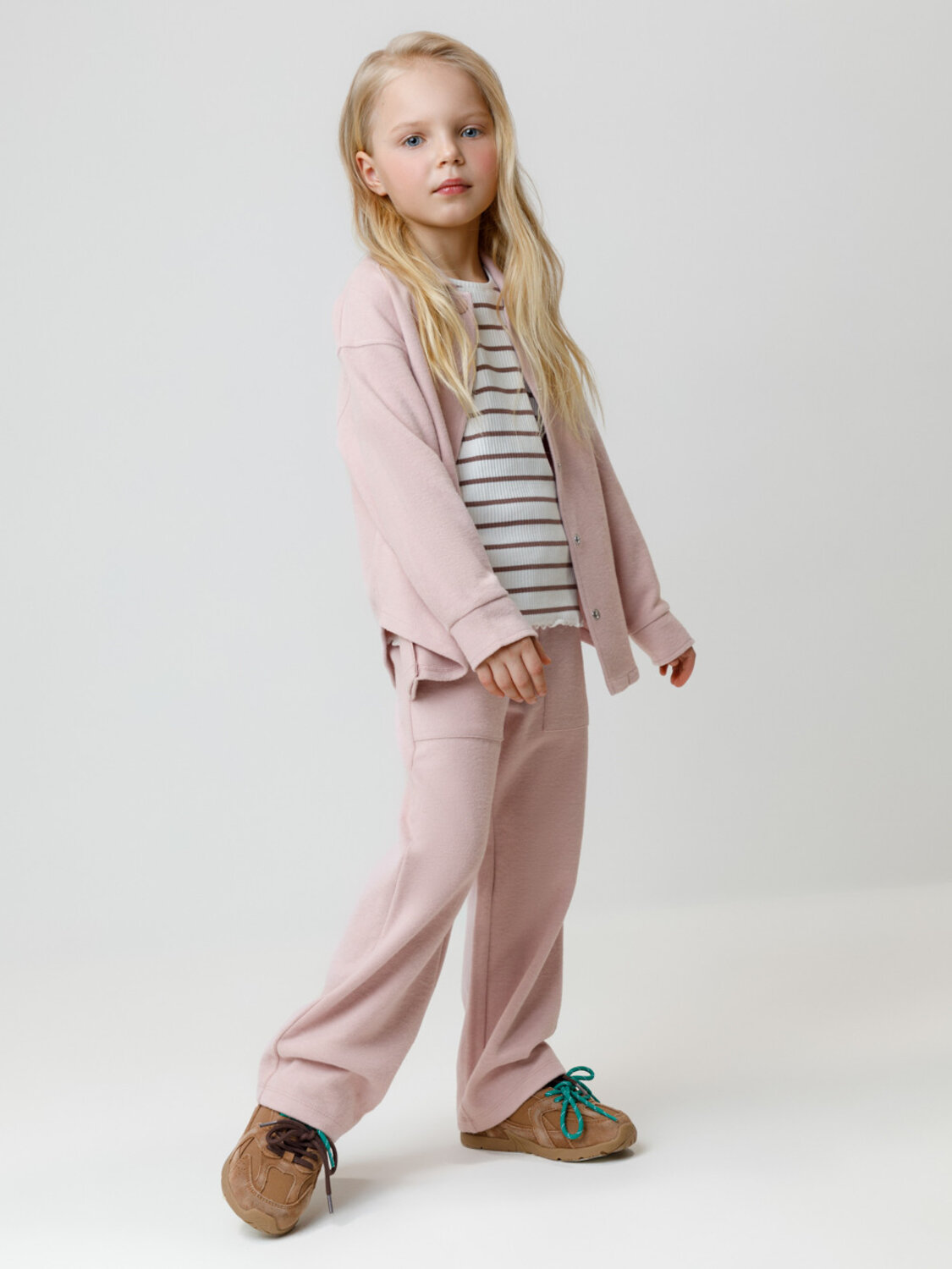 CROCKID Рубашка 571099 КР 302812 розовый