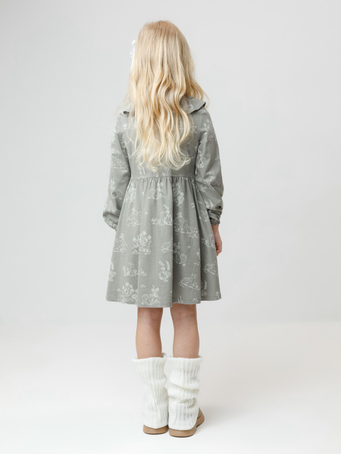 CROCKID Платье 571137 КР 5897 зеленый