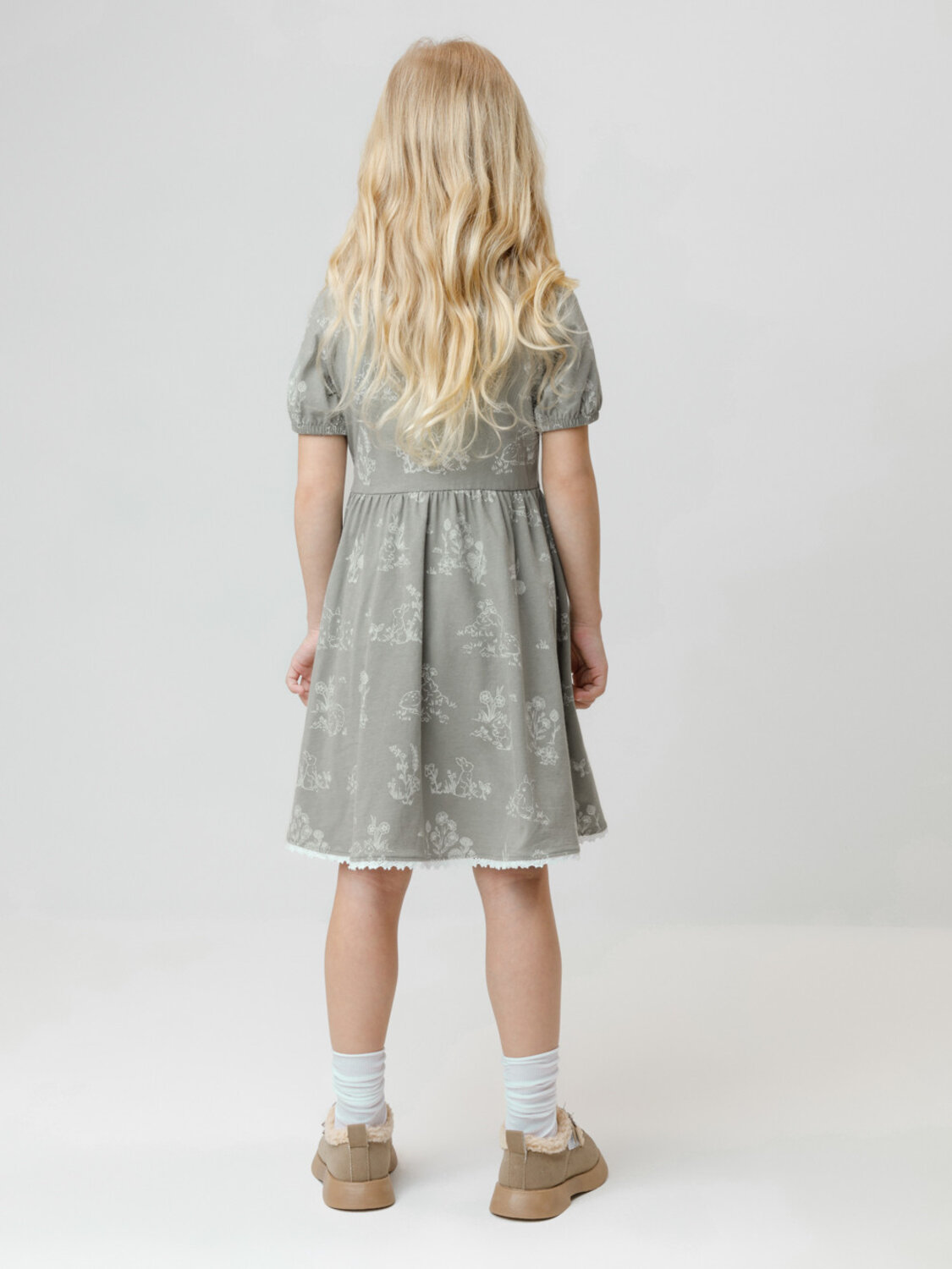 CROCKID Платье 571138 КР 5932 зеленый