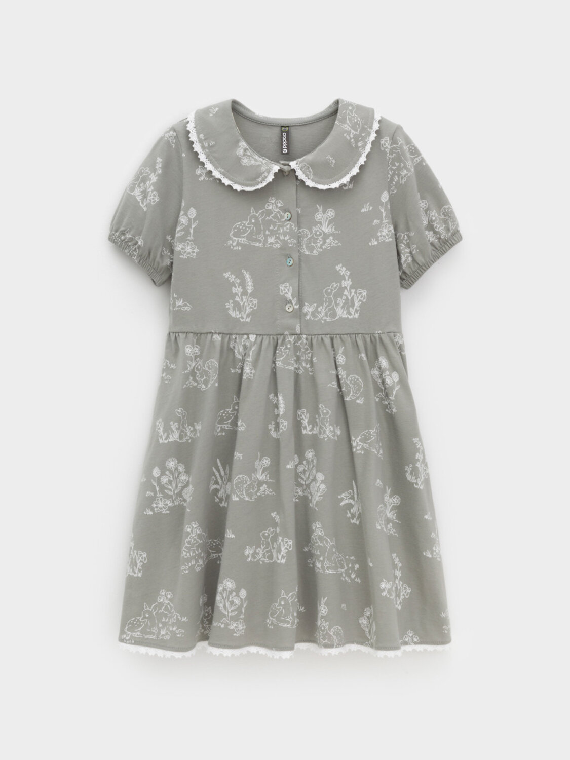 CROCKID Платье 571138 КР 5932 зеленый