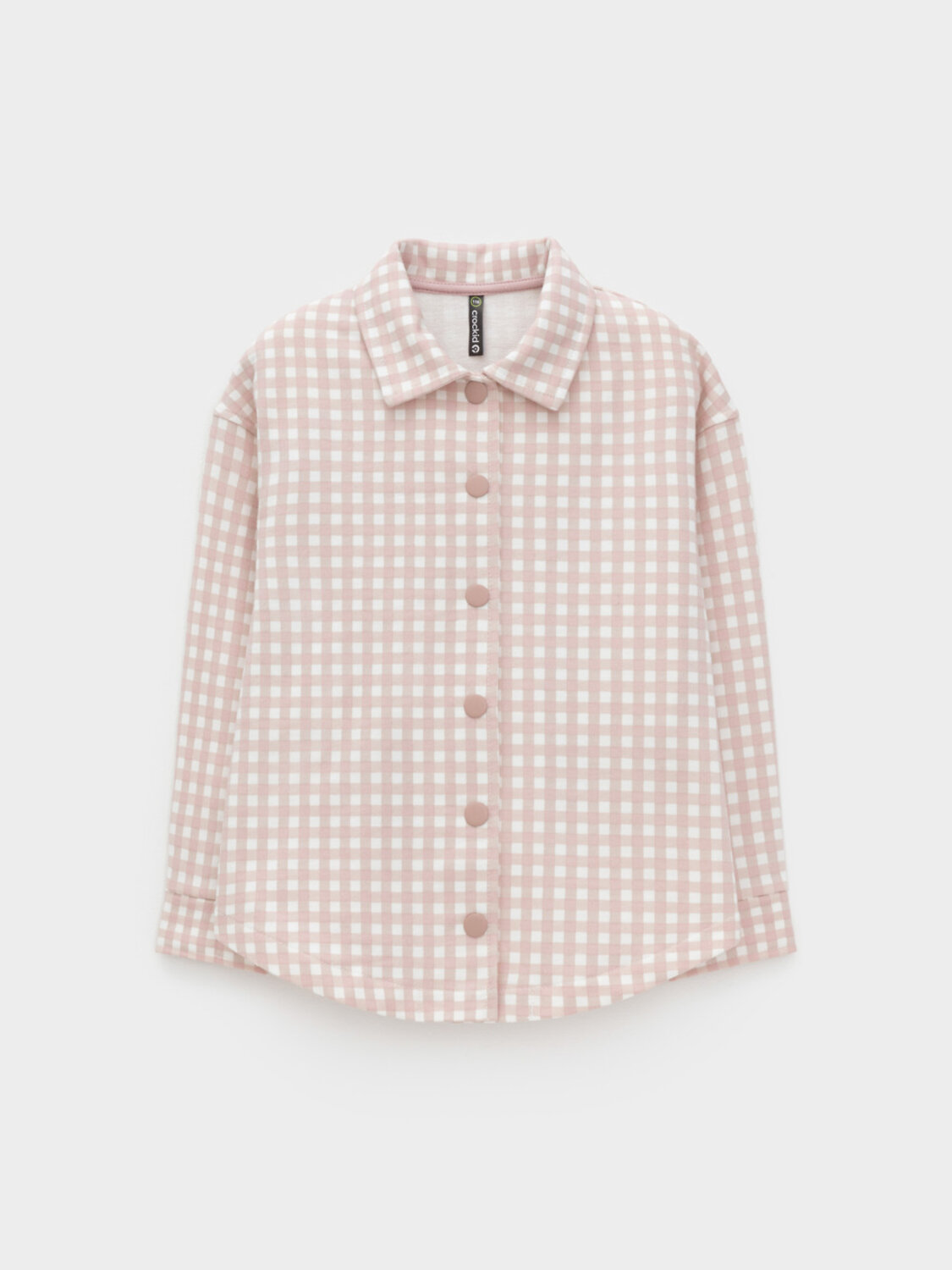 CROCKID Рубашка 571142 КР 302567 розовый