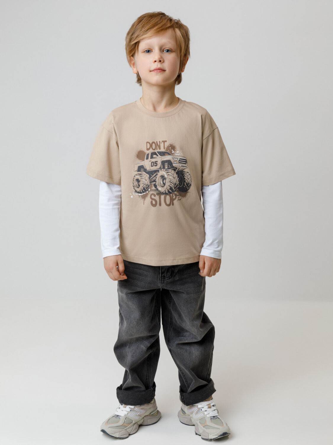 CROCKID Футболка 571145 КР 302779 бежевый