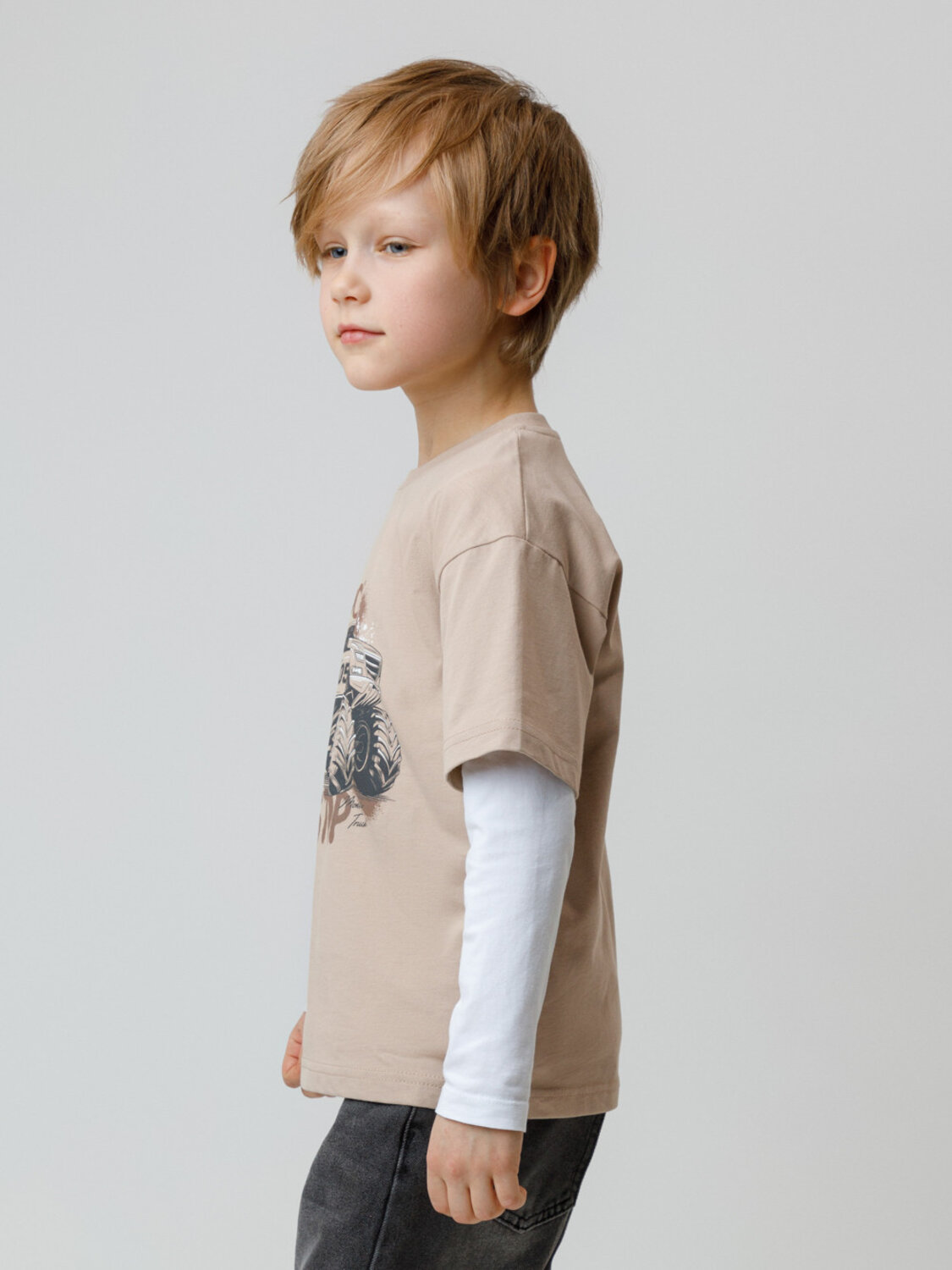 CROCKID Футболка 571145 КР 302779 бежевый