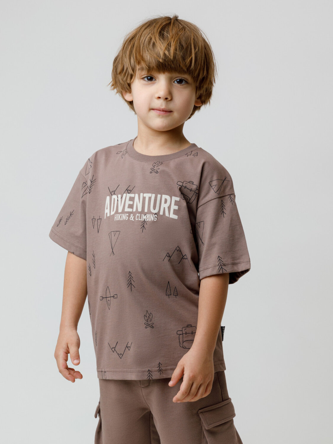 CROCKID Футболка 571146 КР 302781 коричневый