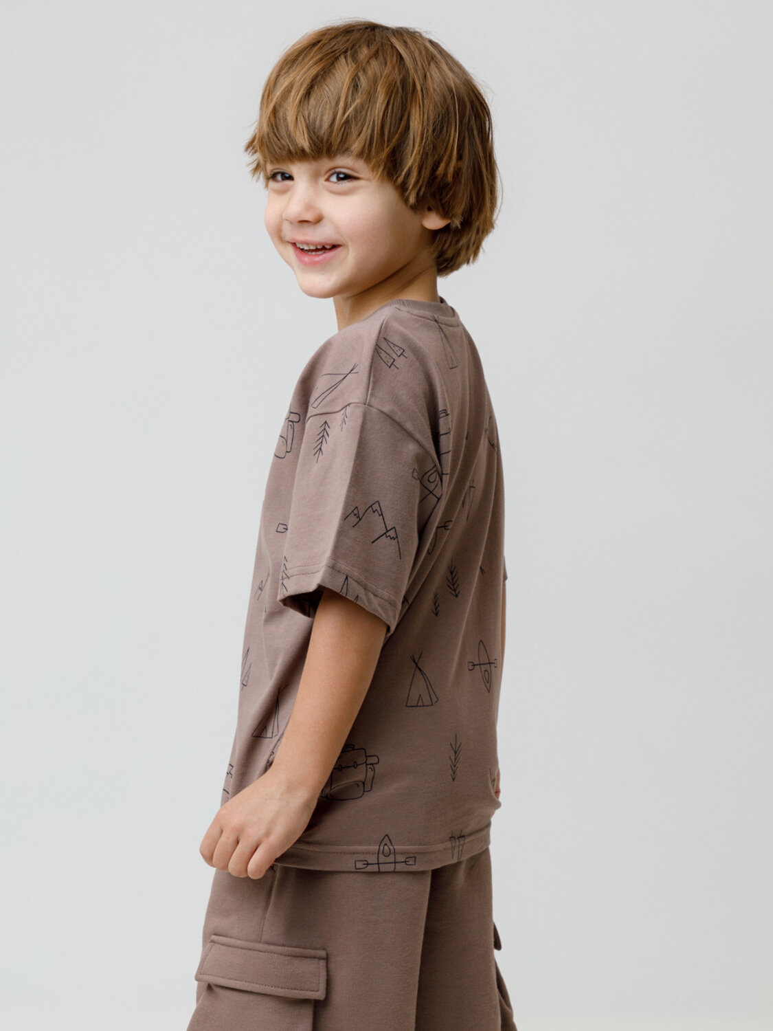 CROCKID Футболка 571146 КР 302781 коричневый