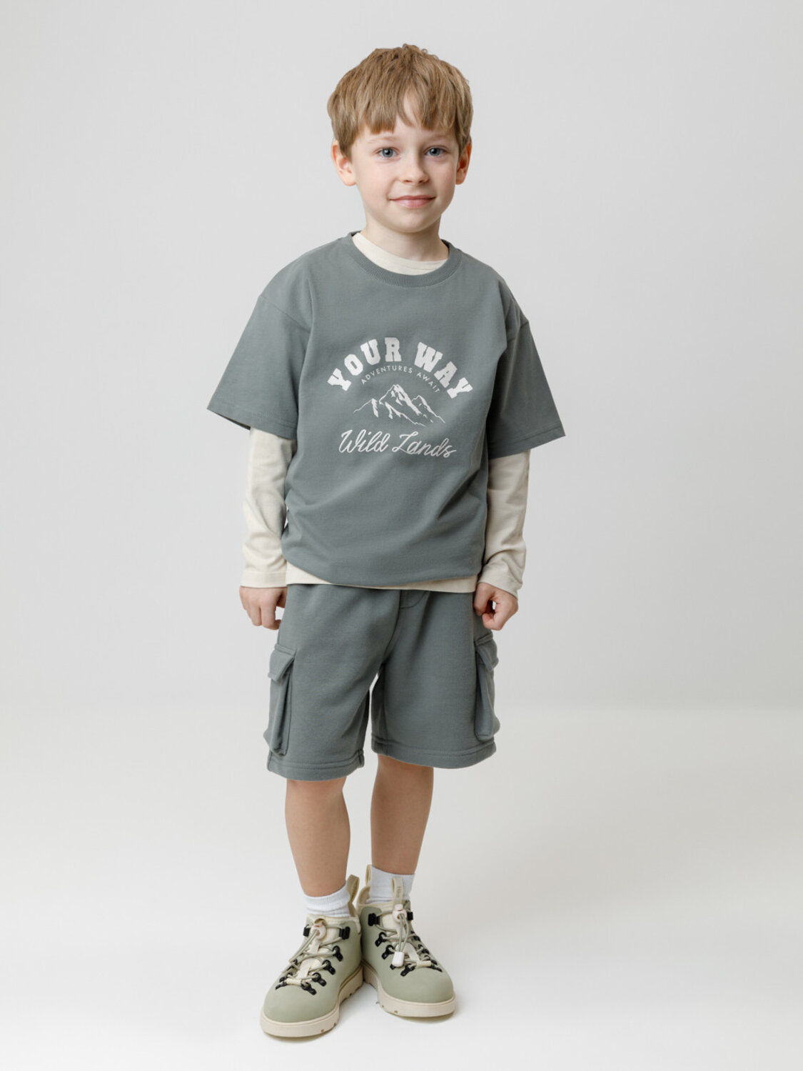 CROCKID Шорты 571159 КР 400828 зеленый