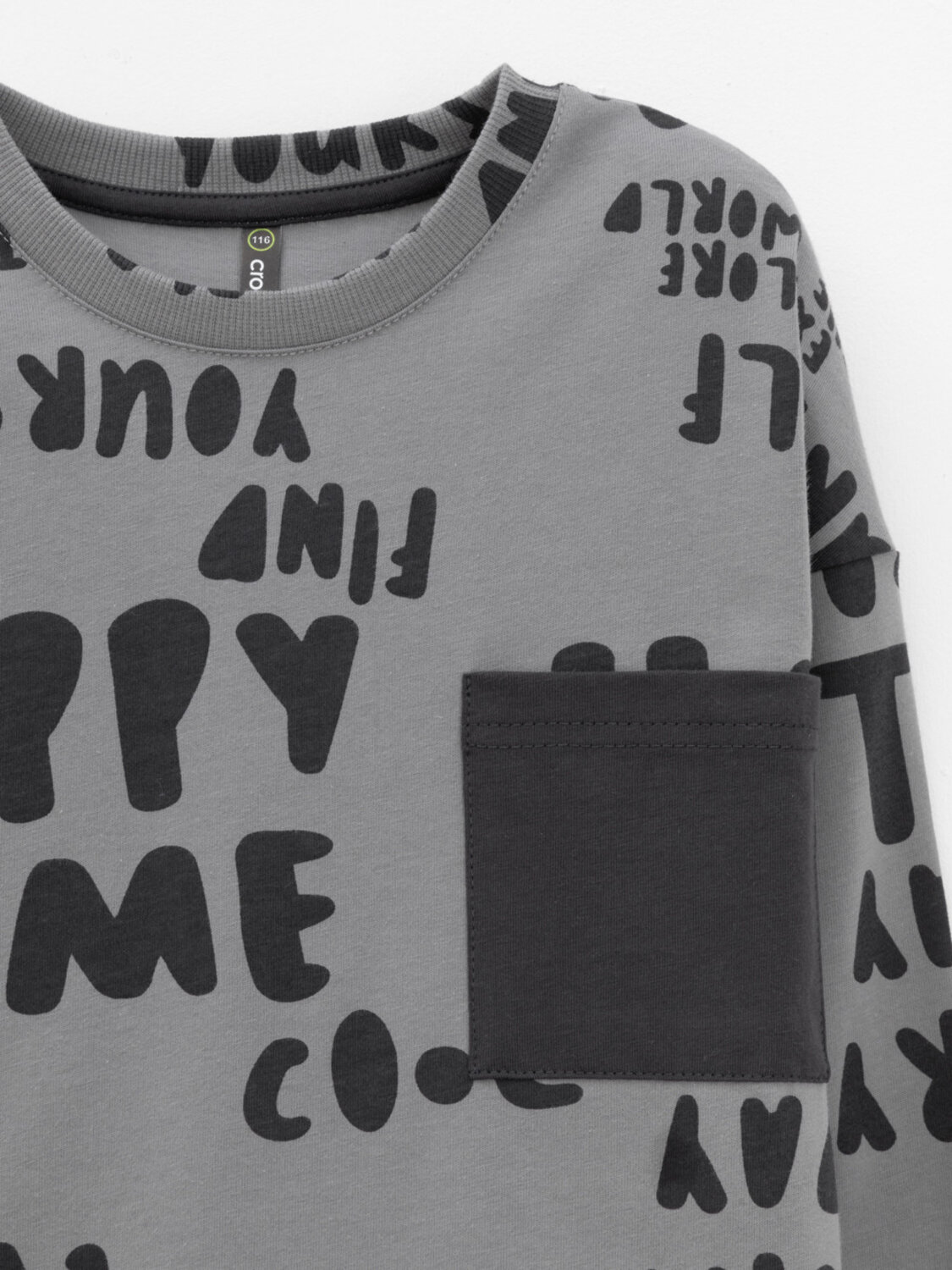 CROCKID Лонгслив 571170 КР 302846 темно-серый