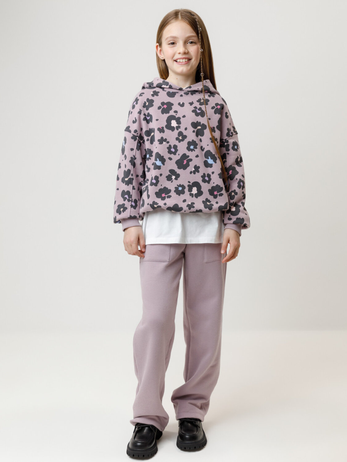 CROCKID Брюки 571183 КР 400844 фиолетовый