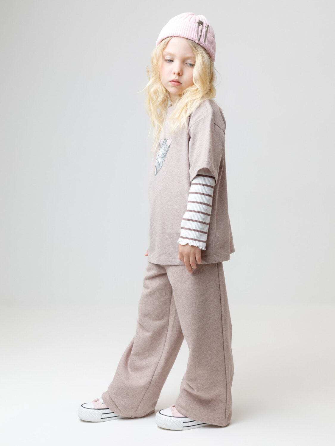 CROCKID Футболка 571212 КР 302809 кофейный