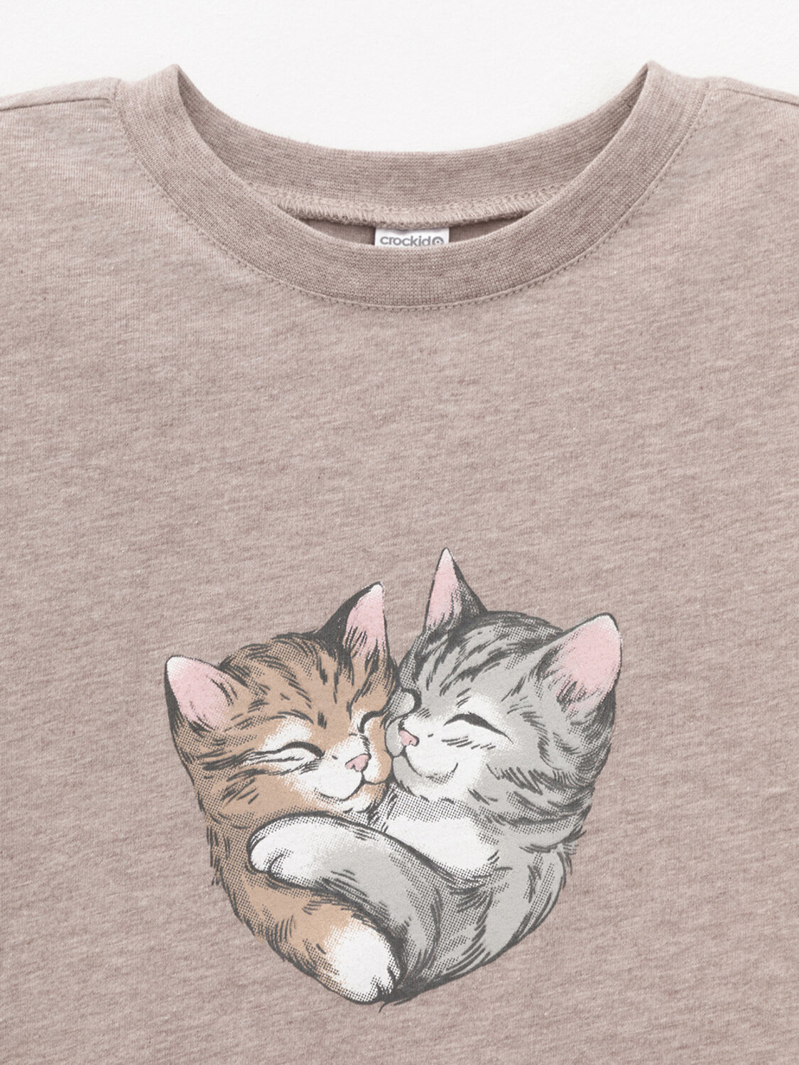 CROCKID Футболка 571212 КР 302809 кофейный