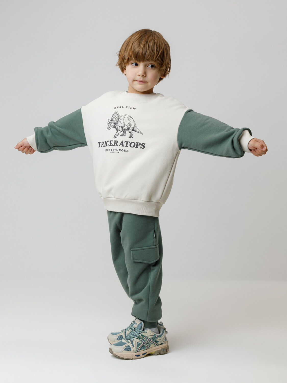 CROCKID Свитшот 571216 КР 302851 бежевый