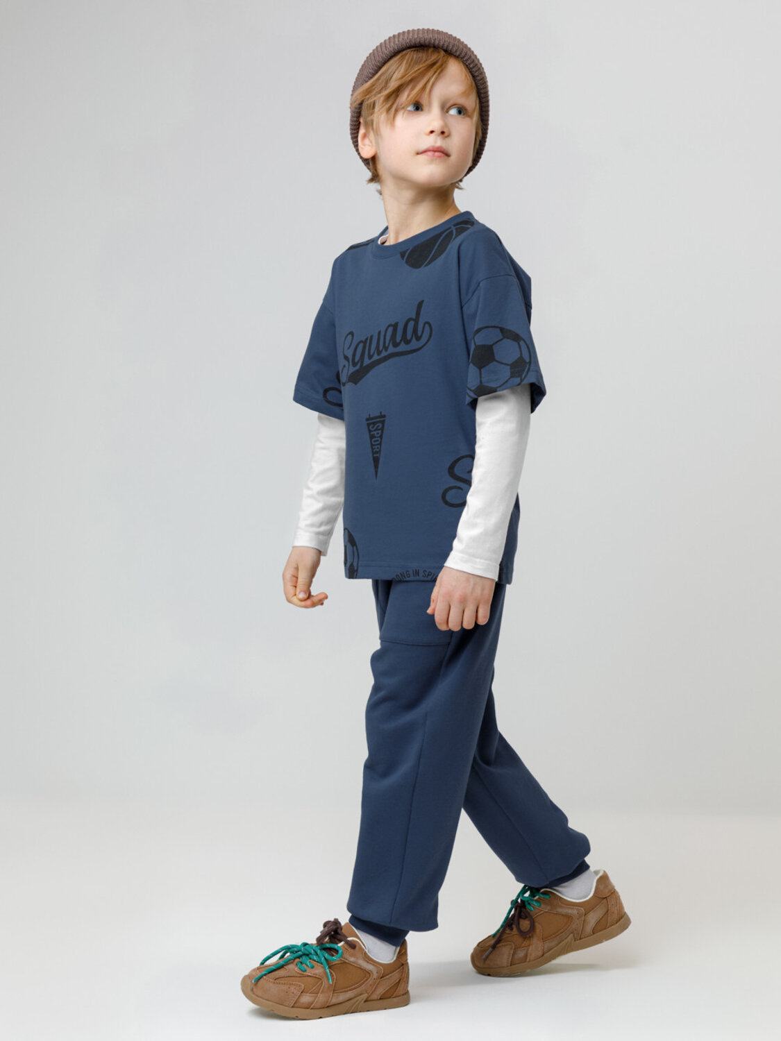 CROCKID Футболка 571221 КР 302792 синий