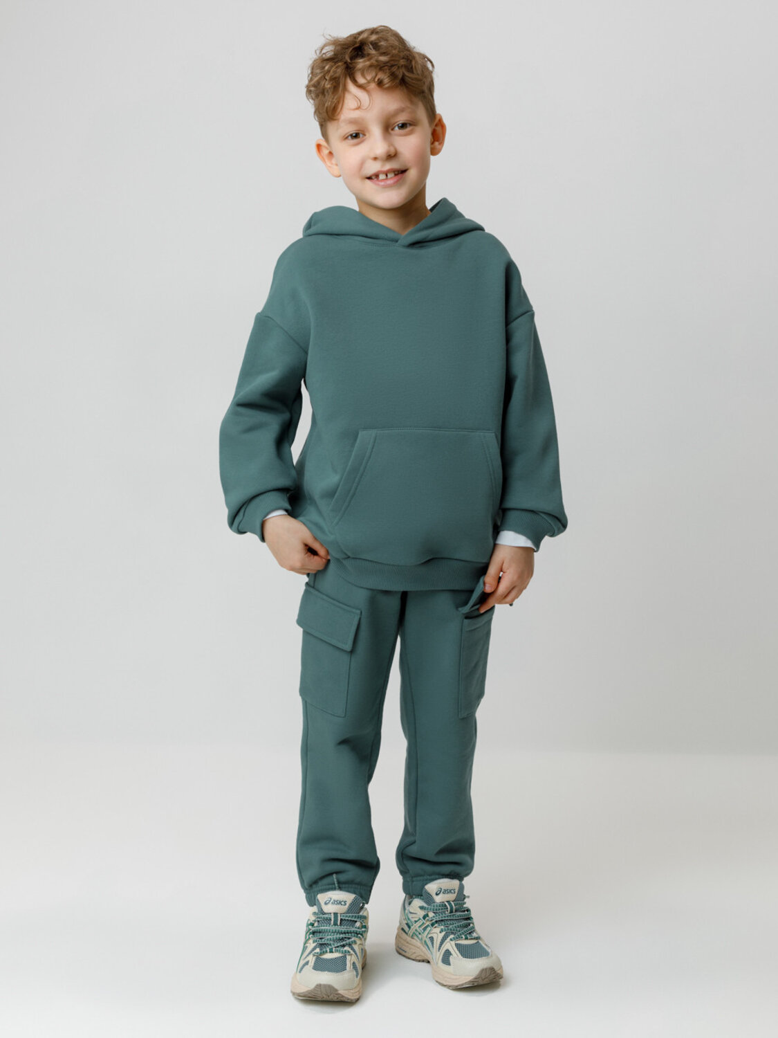 CROCKID Худи 571225 КР 302803 зеленый